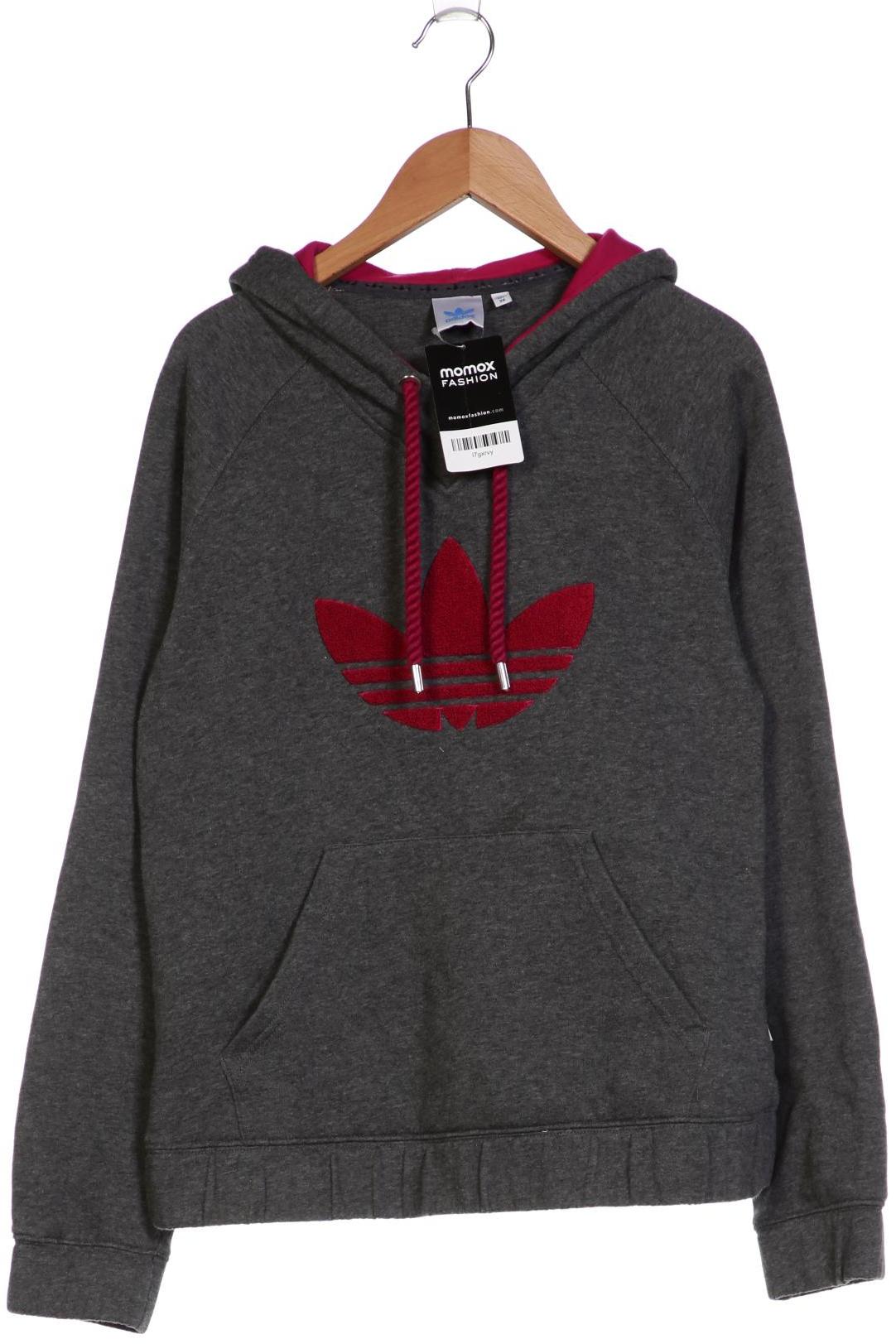 

adidas Originals Damen Kapuzenpullover, grau, Gr. 38