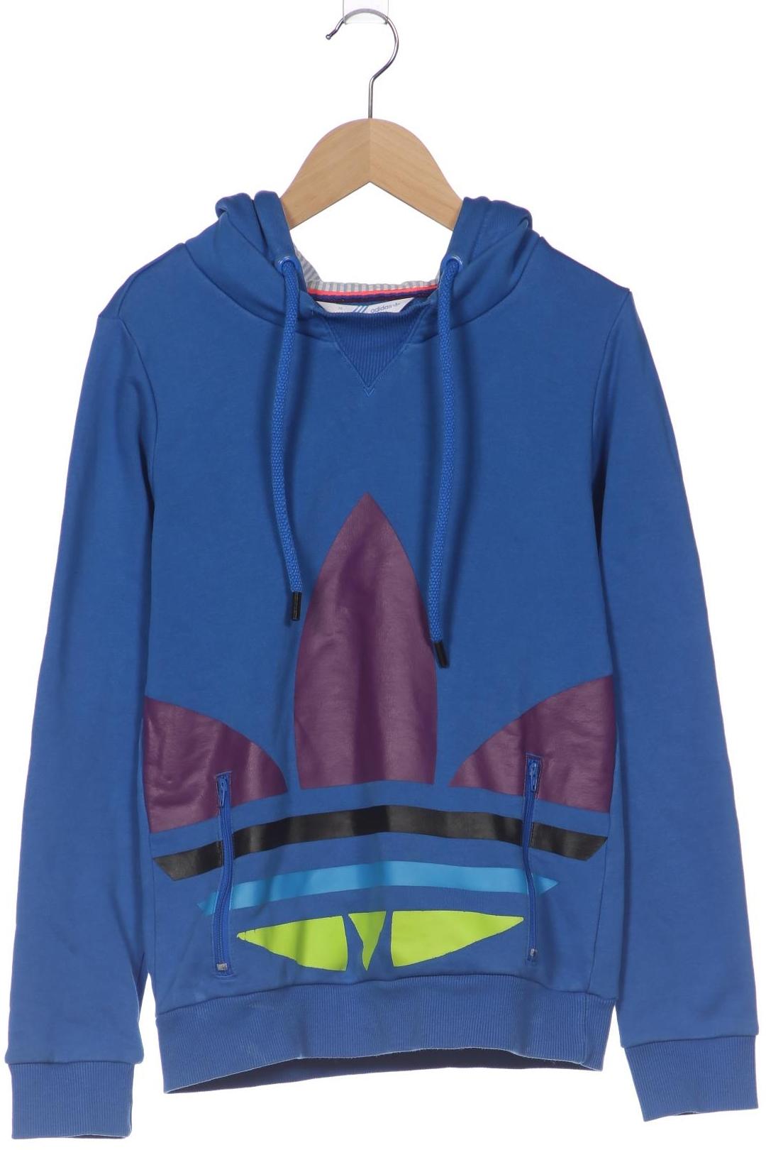 

adidas Originals Damen Kapuzenpullover, blau, Gr. 36