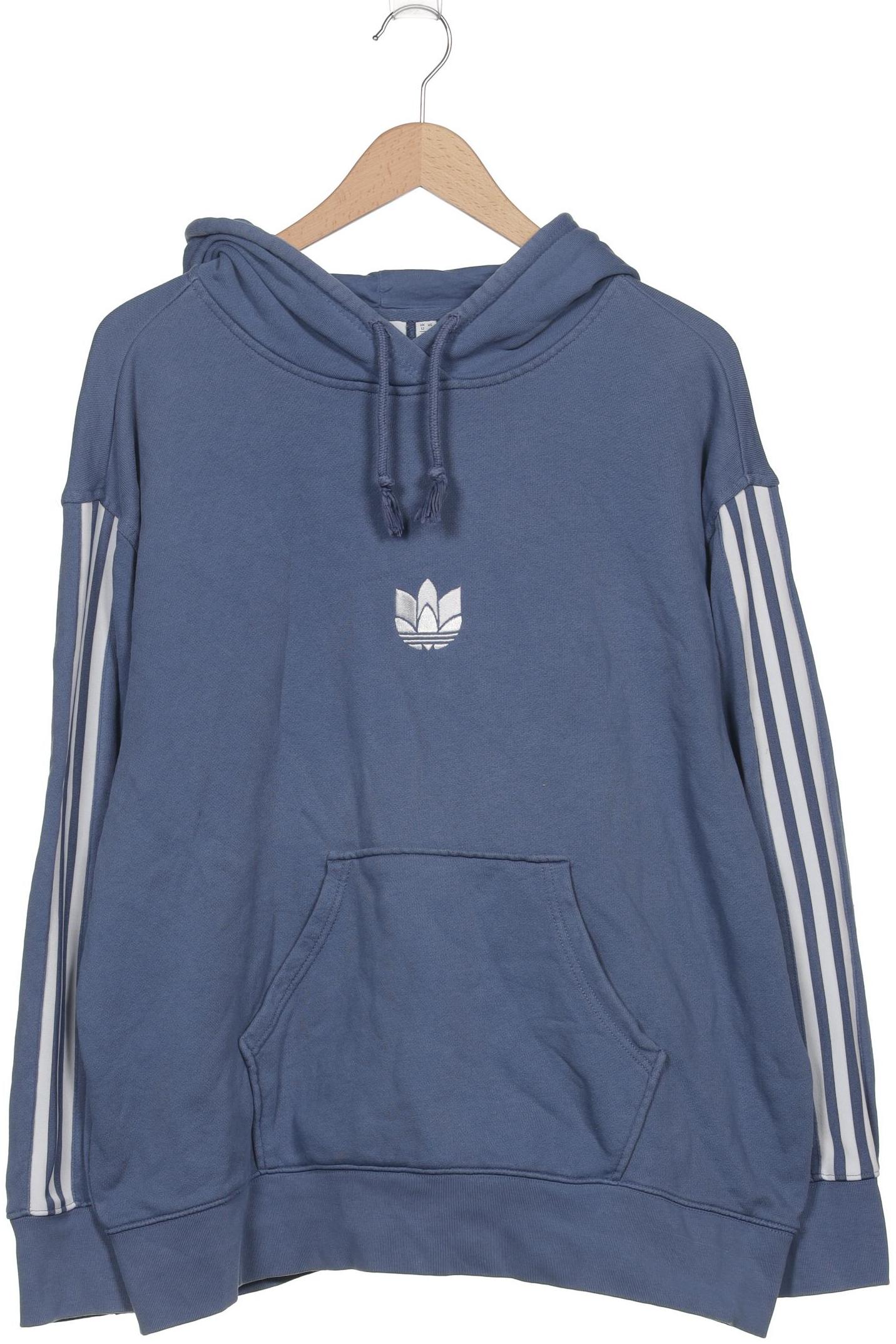 

adidas Originals Damen Kapuzenpullover, blau, Gr. 38