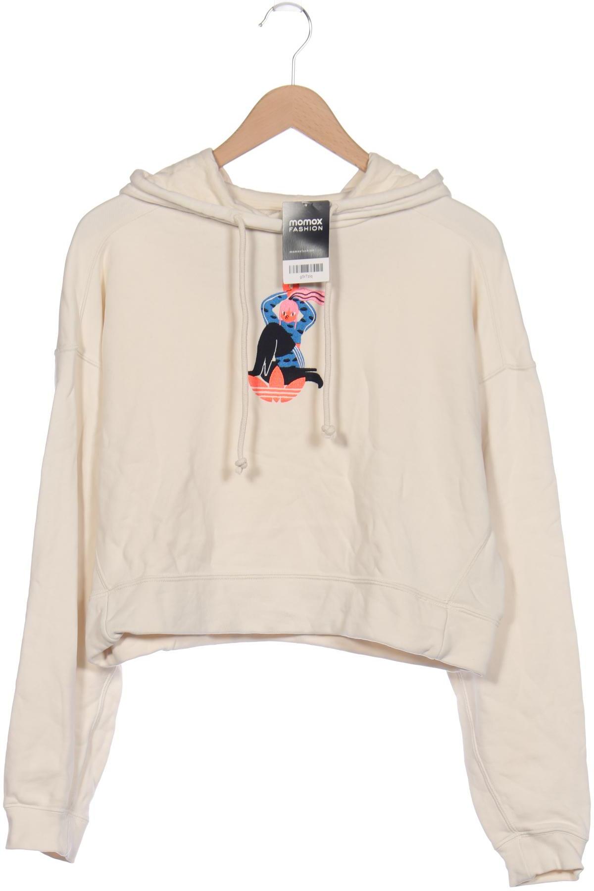 

adidas Originals Damen Kapuzenpullover, cremeweiß, Gr. 36