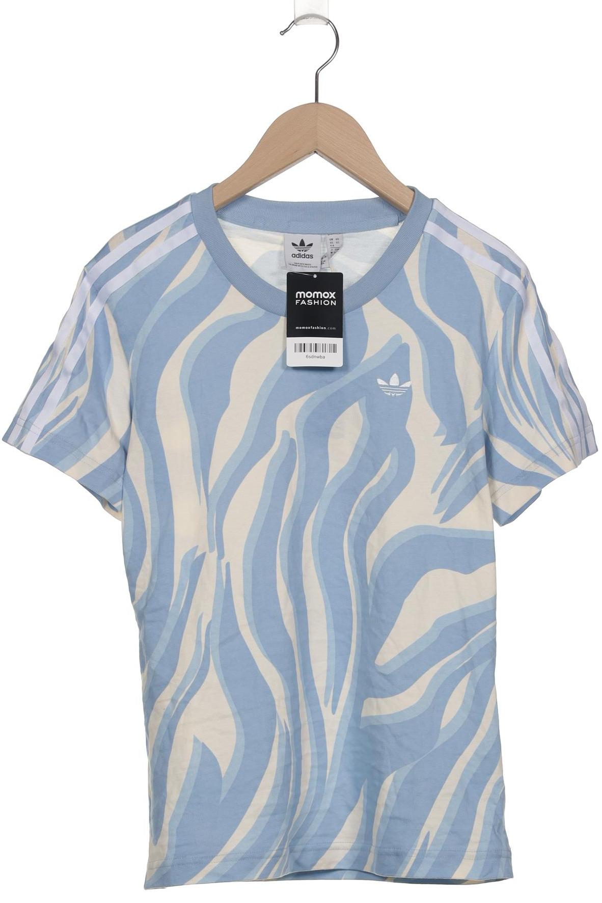 

adidas Originals Damen T-Shirt, hellblau, Gr. 34