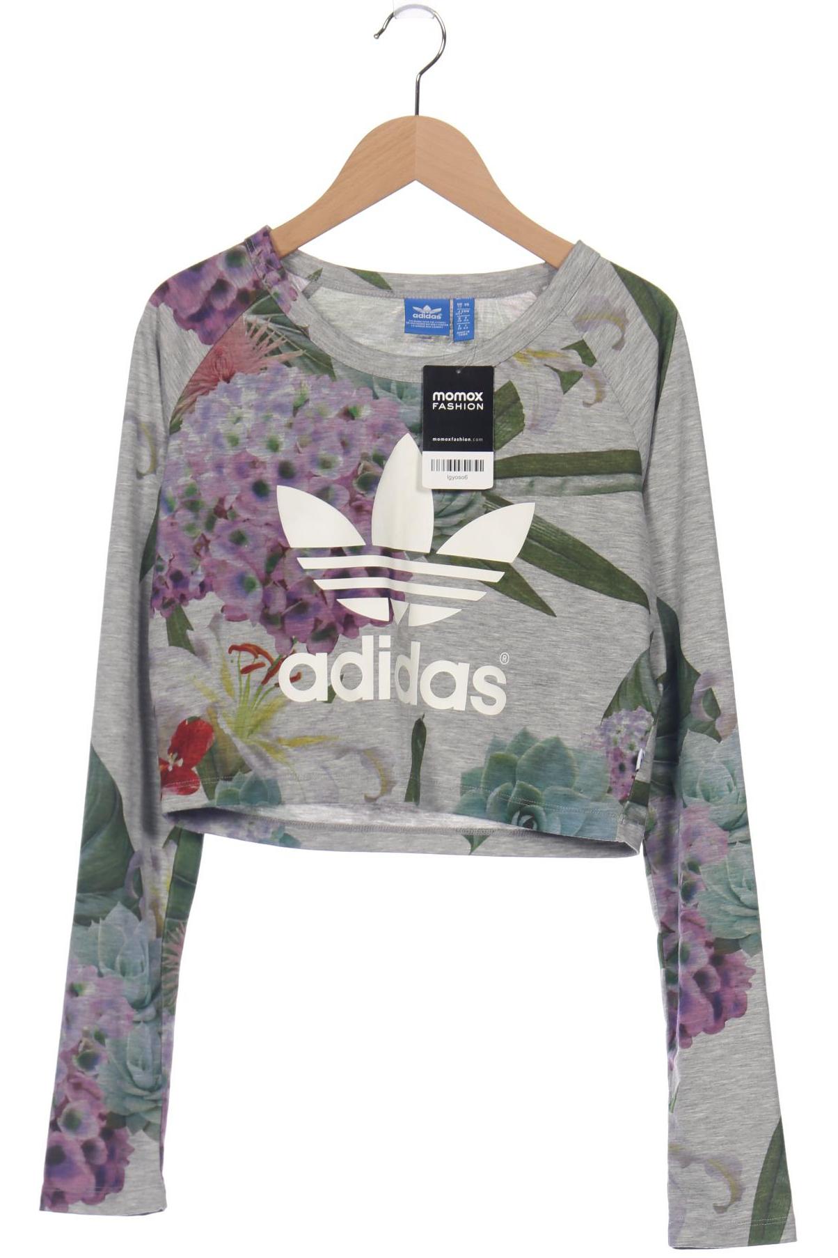 

adidas Originals Damen Langarmshirt, grau