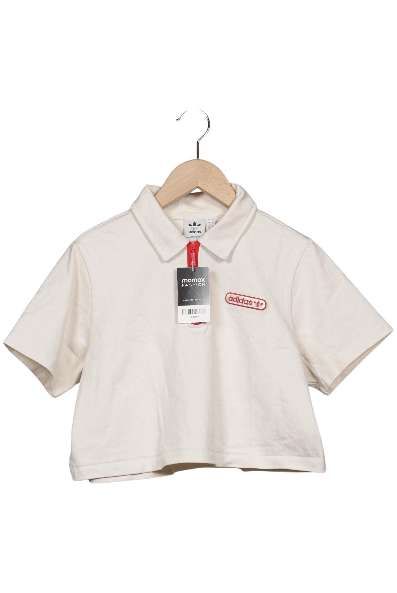 

adidas Originals Damen Poloshirt, cremeweiß, Gr. 34