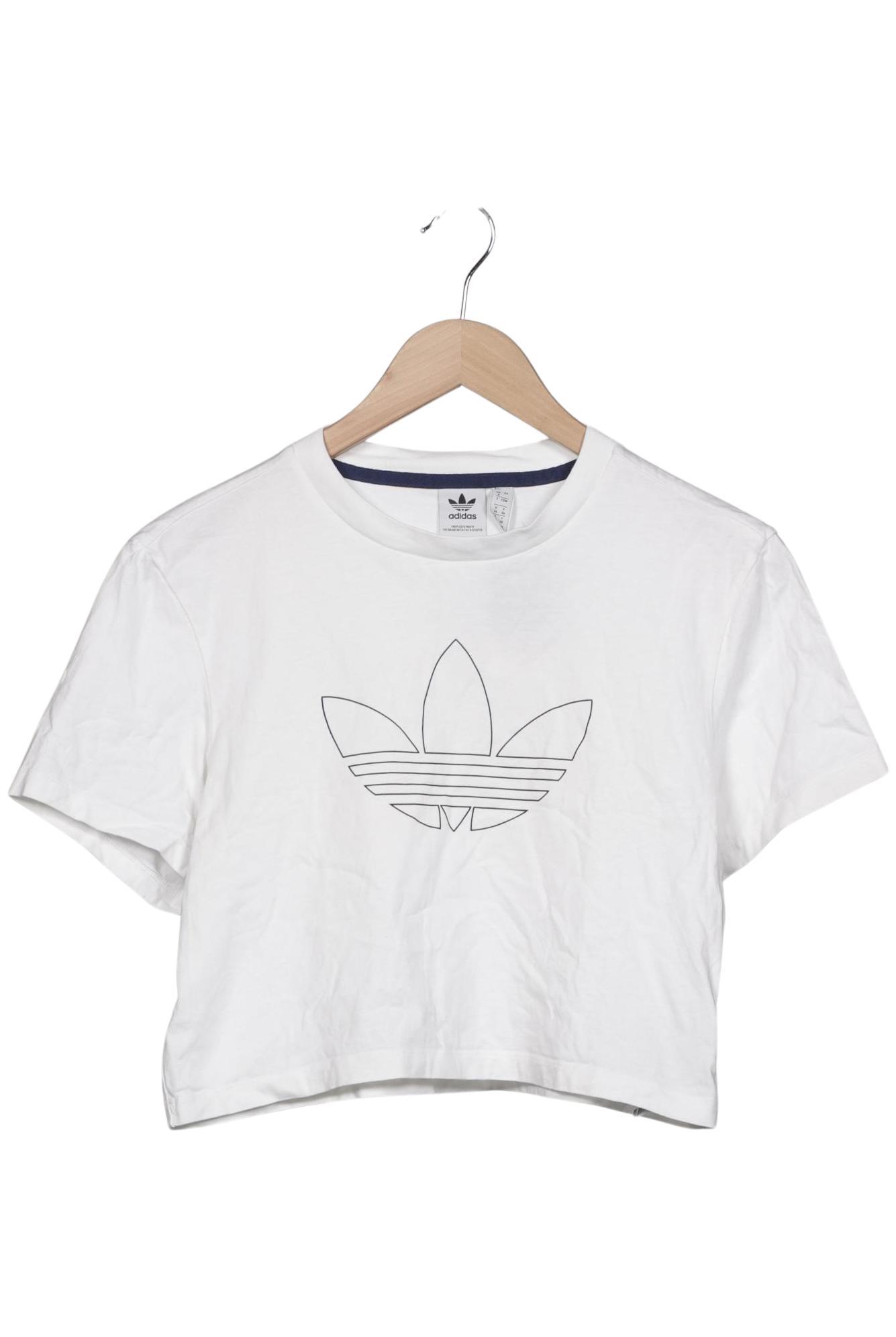 

adidas Originals Damen T-Shirt, weiß, Gr. 34