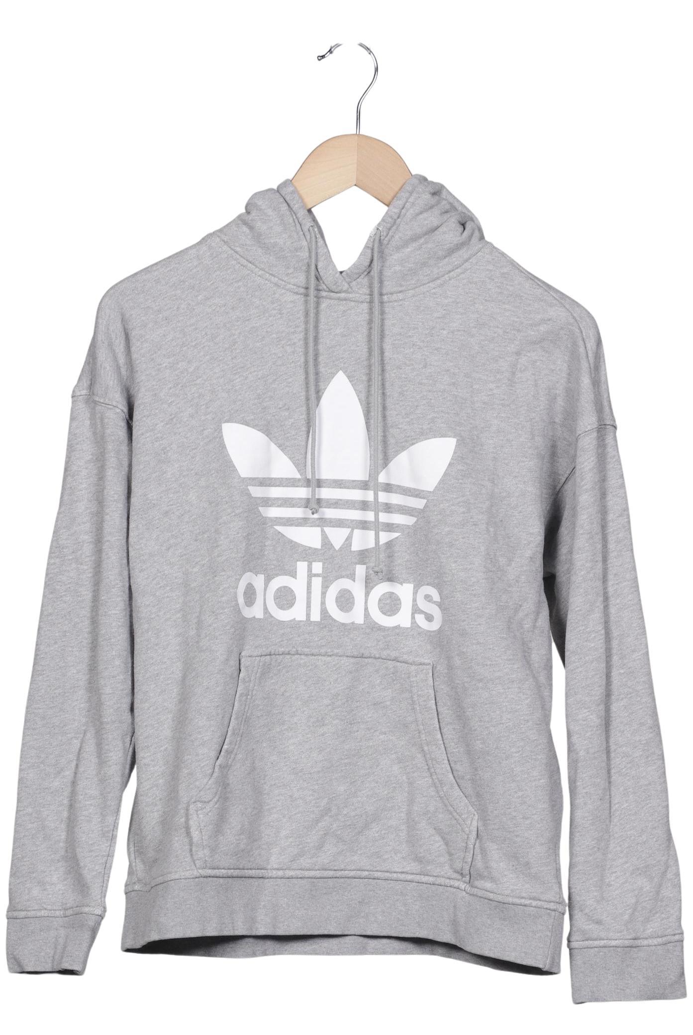 

adidas Originals Damen Kapuzenpullover, grau, Gr. 38