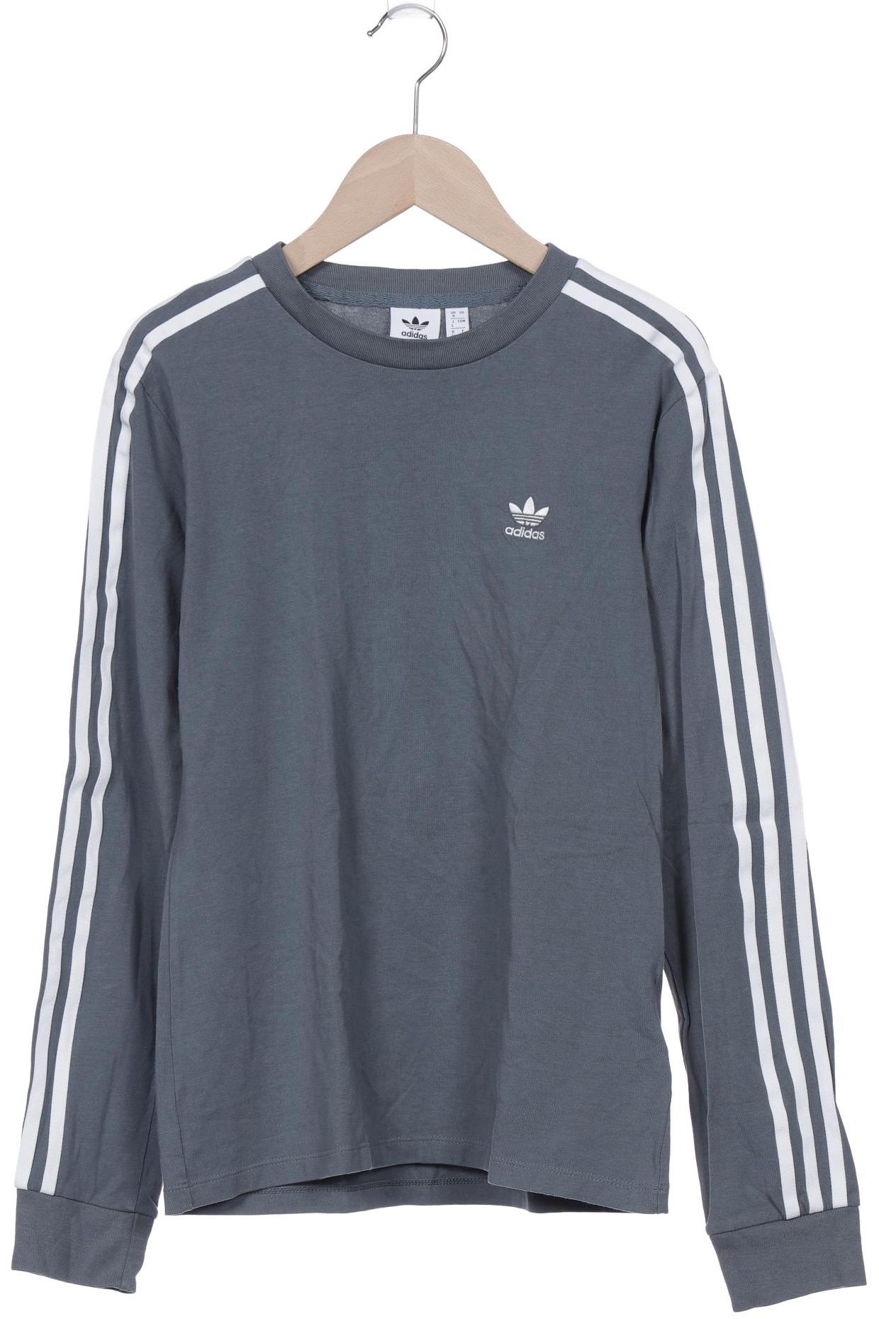 

adidas Originals Damen Langarmshirt, grau, Gr. 34