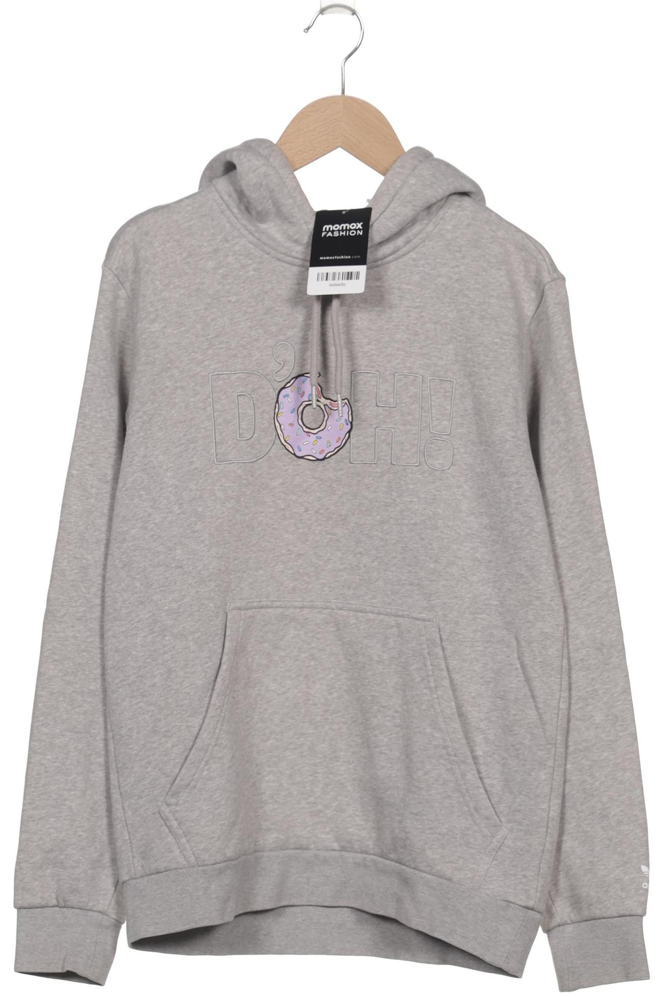 

adidas Originals Damen Kapuzenpullover, grau, Gr. 34