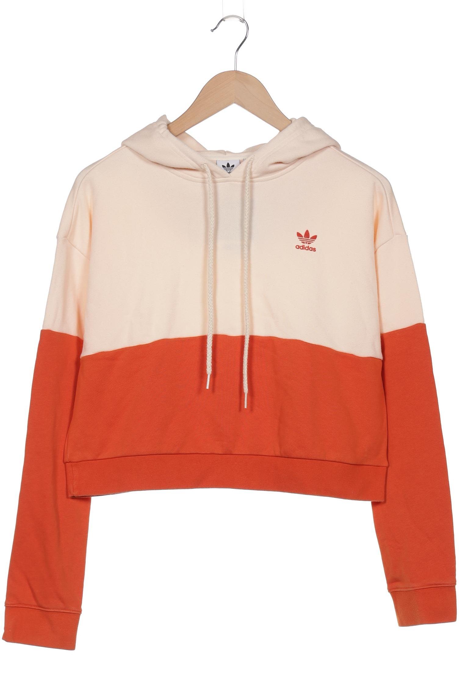 

adidas Originals Damen Kapuzenpullover, cremeweiß, Gr. 34