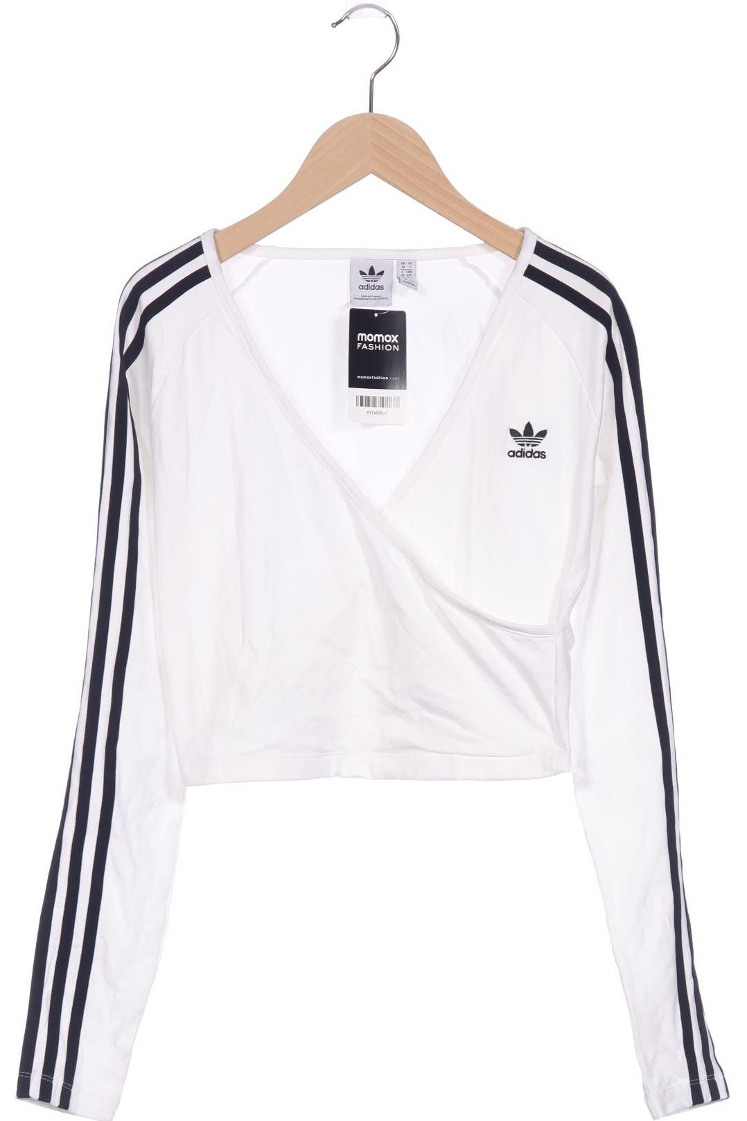 

adidas Originals Damen Langarmshirt, weiß, Gr. 36