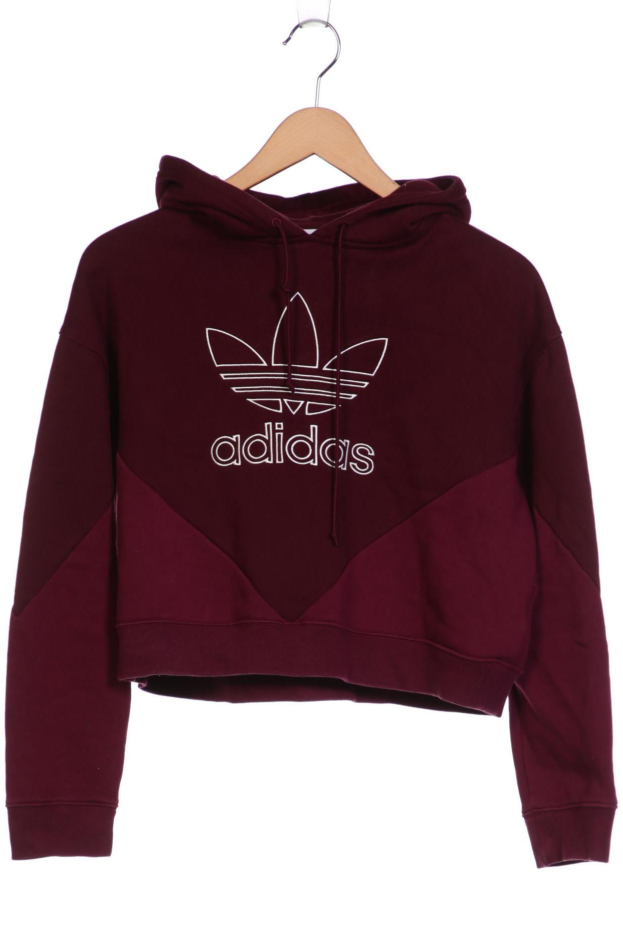 

adidas Originals Damen Kapuzenpullover, bordeaux, Gr. 38