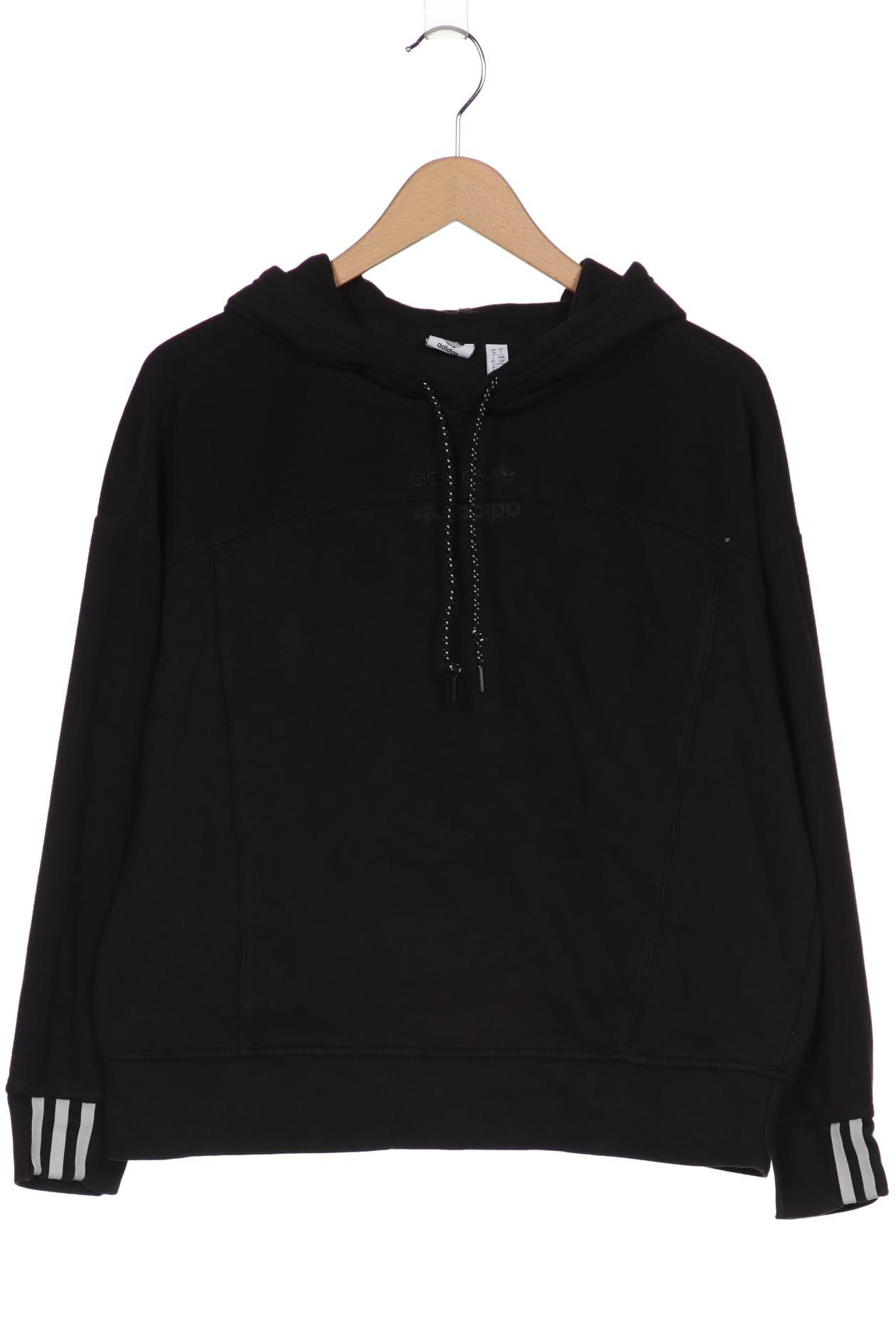

adidas Originals Damen Kapuzenpullover, schwarz, Gr. 10