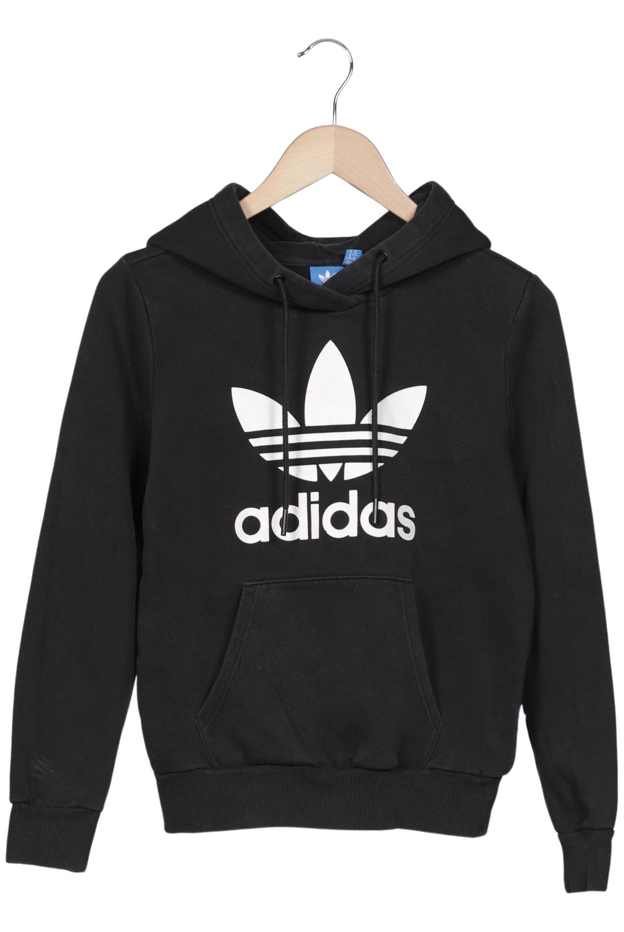 

adidas Originals Damen Kapuzenpullover, schwarz, Gr. 34