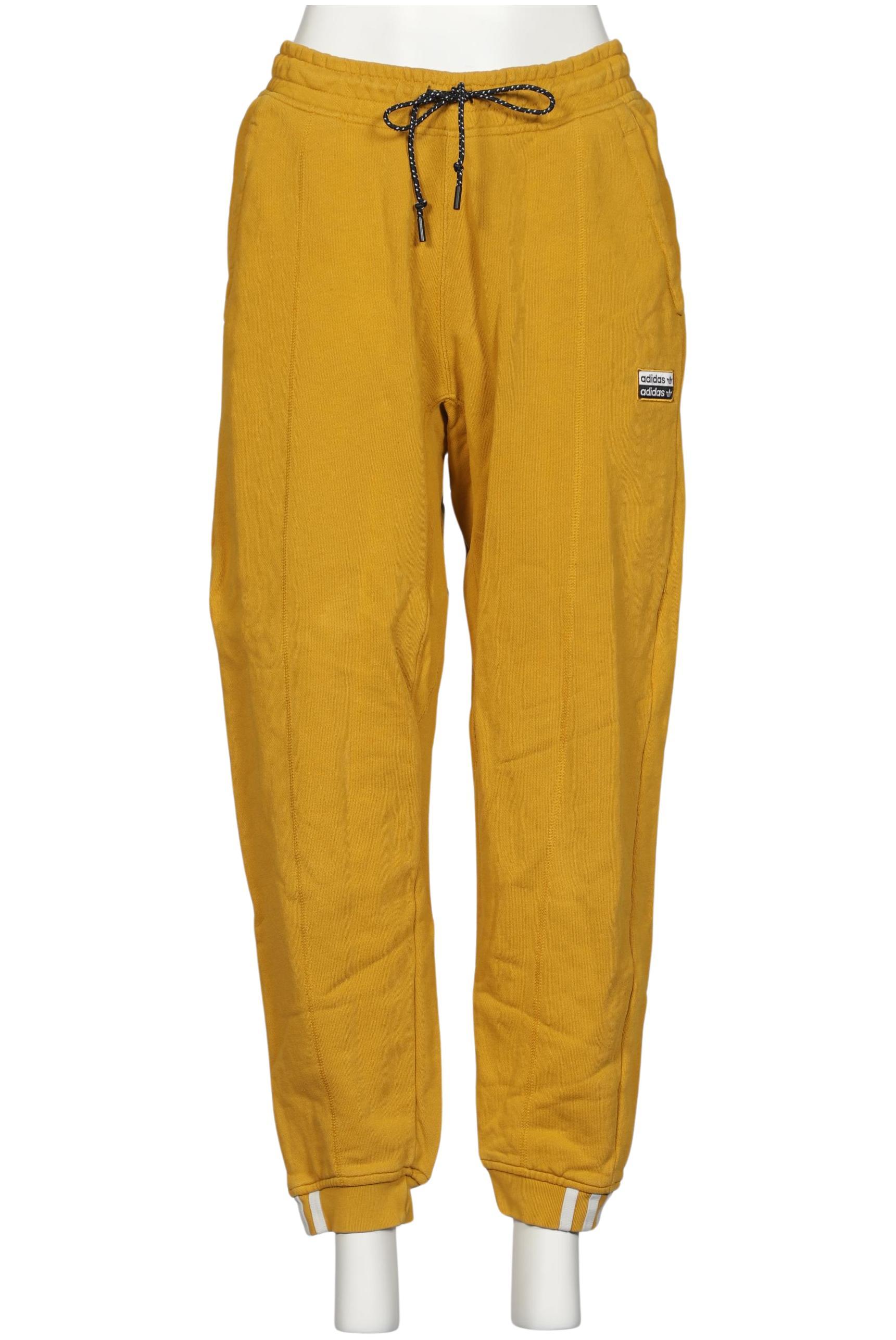 

adidas Originals Damen Stoffhose, gelb, Gr. 38