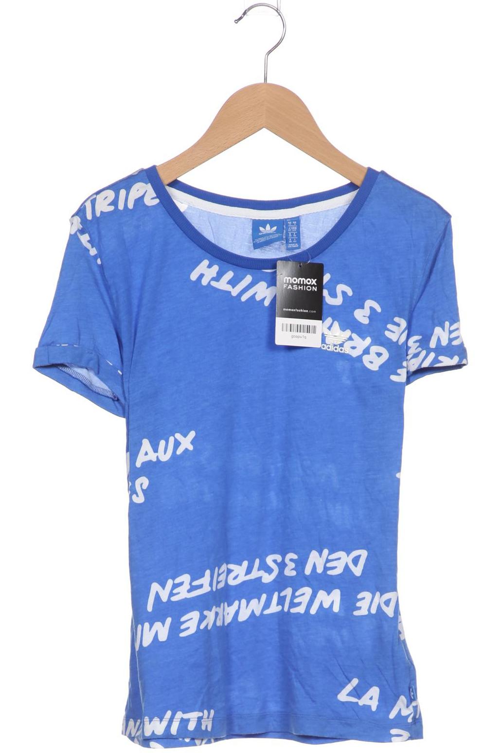 

adidas Originals Damen T-Shirt, blau, Gr. 36