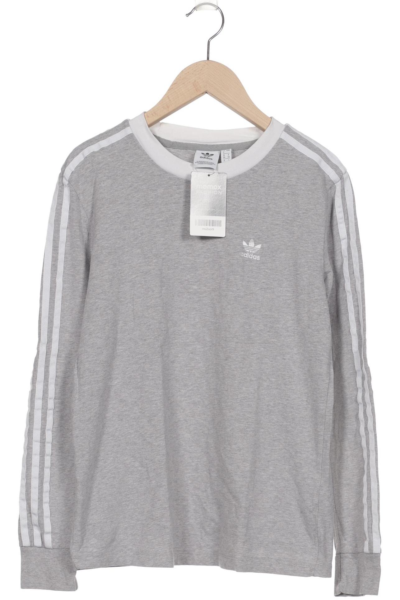 

adidas Originals Damen Langarmshirt, grau, Gr. 34