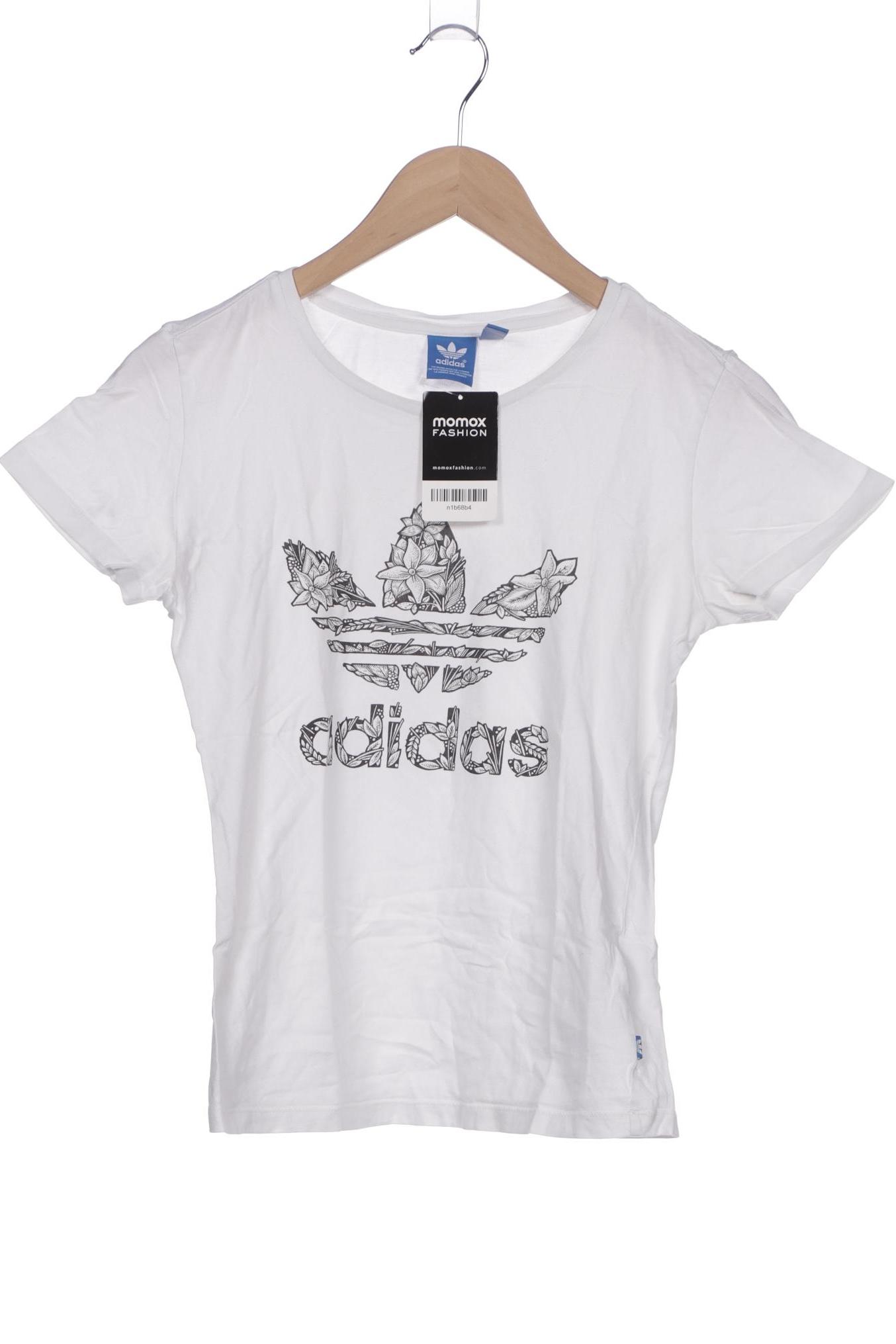 

adidas Originals Damen T-Shirt, weiß, Gr. 34