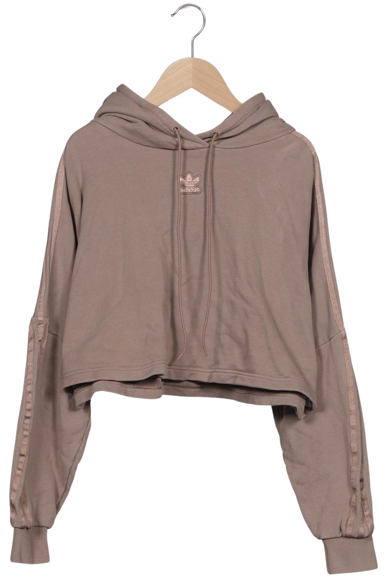

adidas Originals Damen Kapuzenpullover, beige, Gr. 32