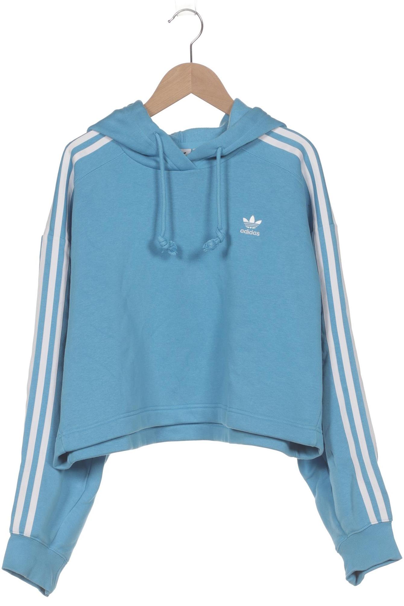 

adidas Originals Damen Kapuzenpullover, blau, Gr. 40