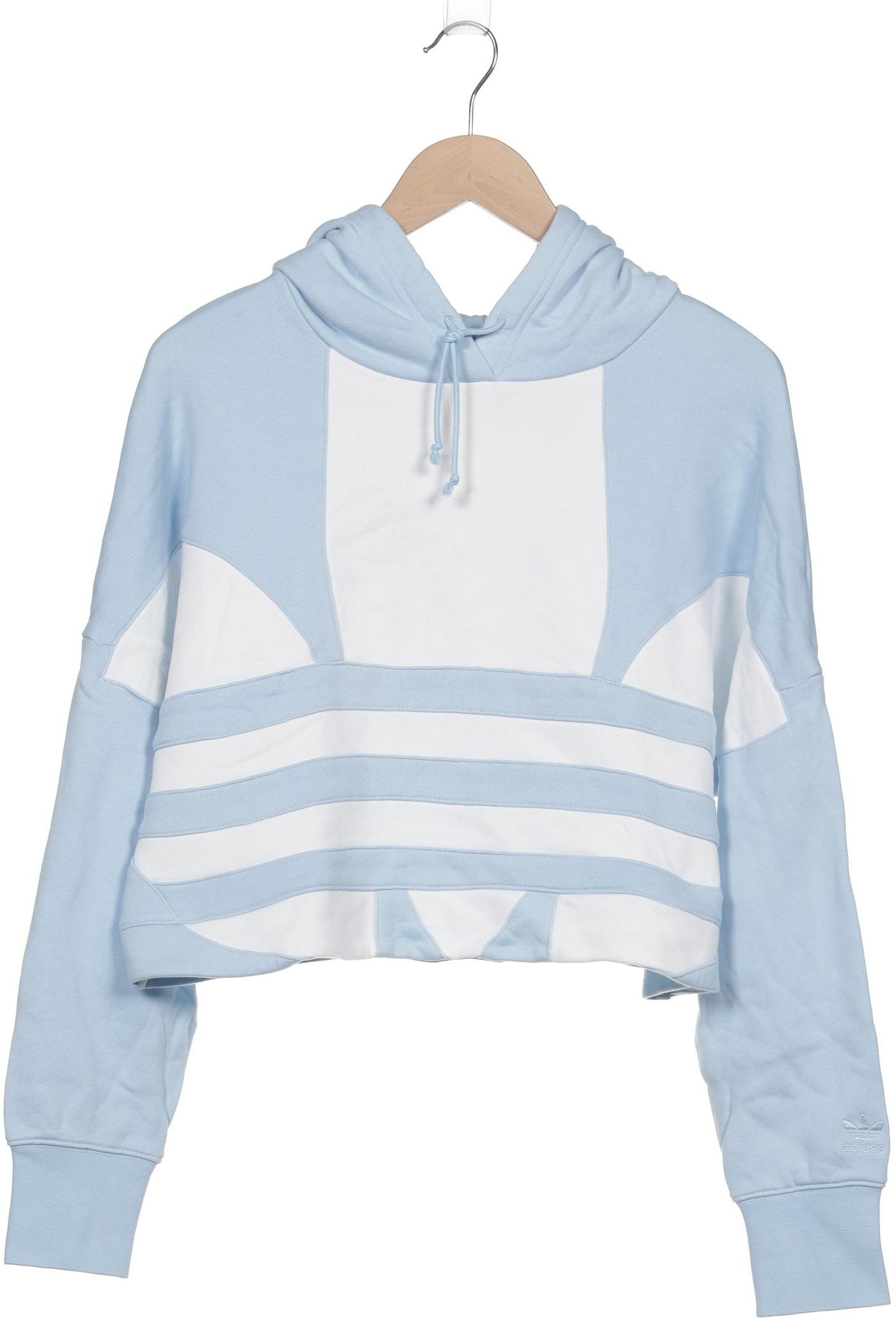 

adidas Originals Damen Kapuzenpullover, hellblau, Gr. 34