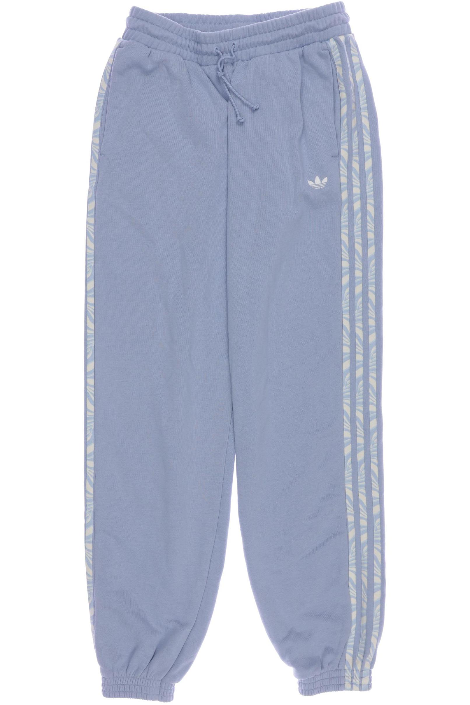 

adidas Originals Damen Stoffhose, hellblau, Gr. 0