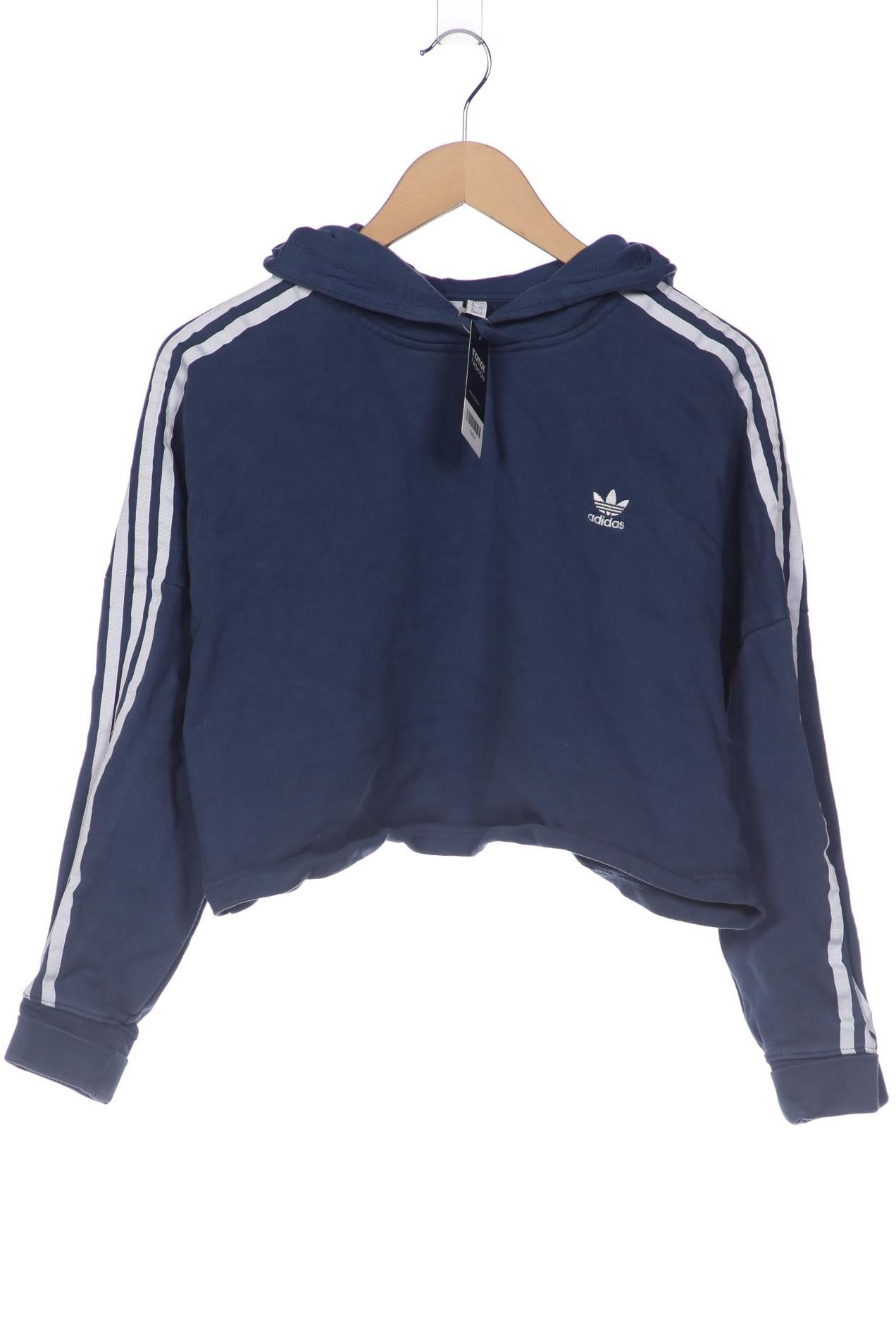 

adidas Originals Damen Kapuzenpullover, blau, Gr. 38