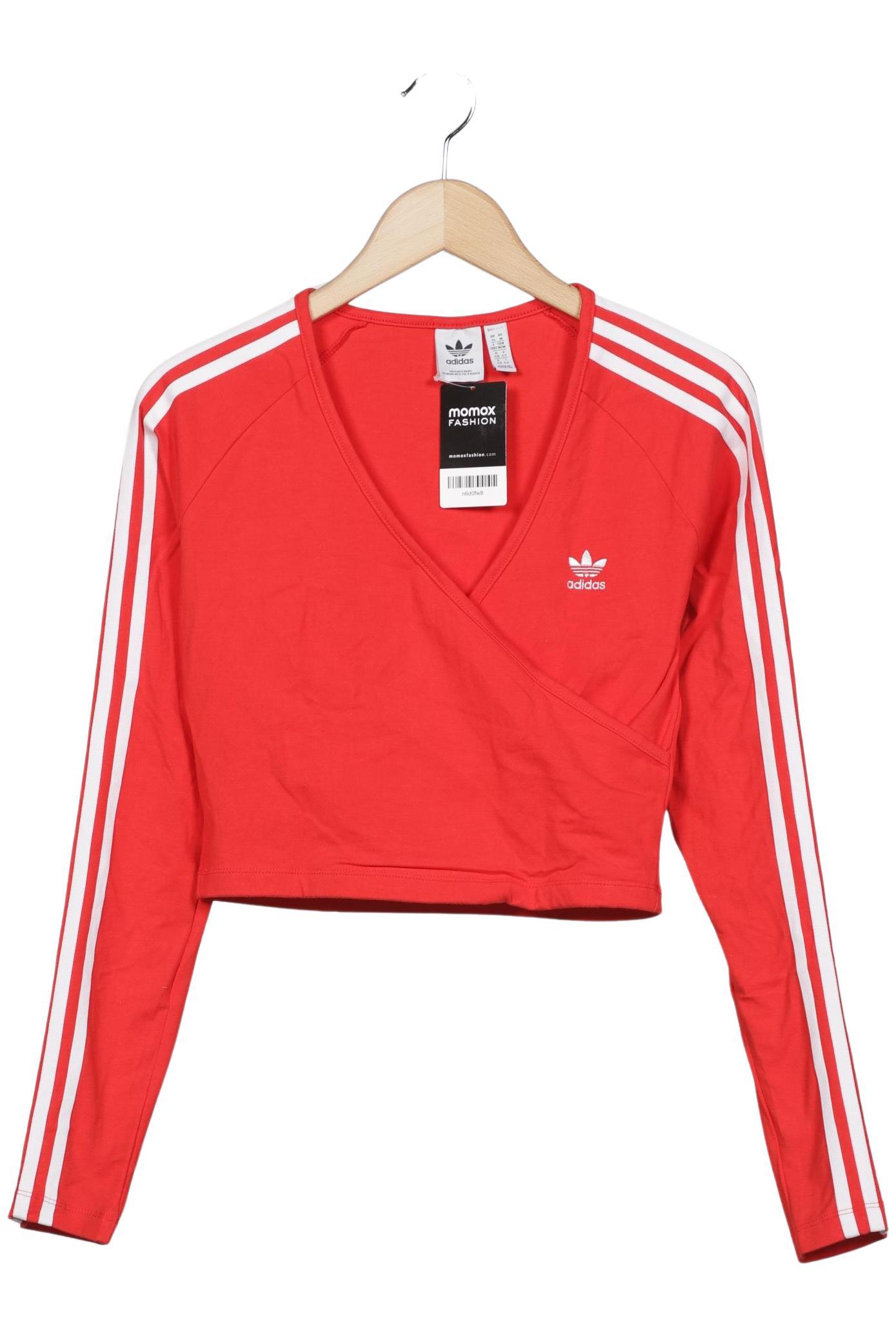 

adidas Originals Damen Langarmshirt, rot, Gr. 40