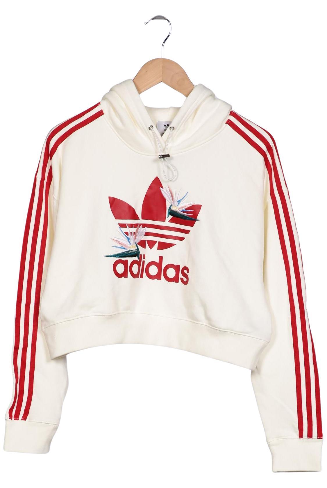 

adidas Originals Damen Kapuzenpullover, cremeweiß, Gr. 40