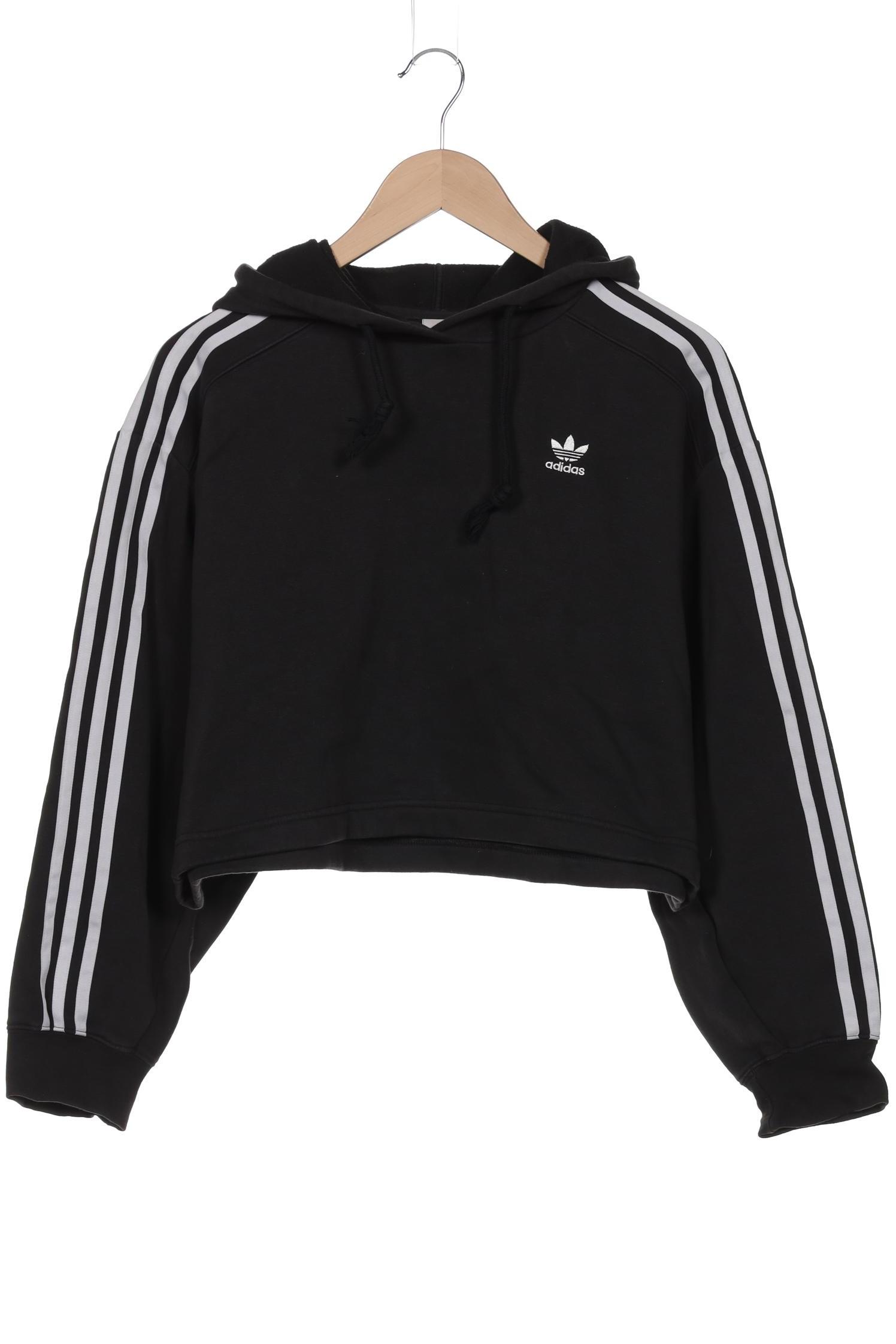 

adidas Originals Damen Kapuzenpullover, schwarz, Gr. 38