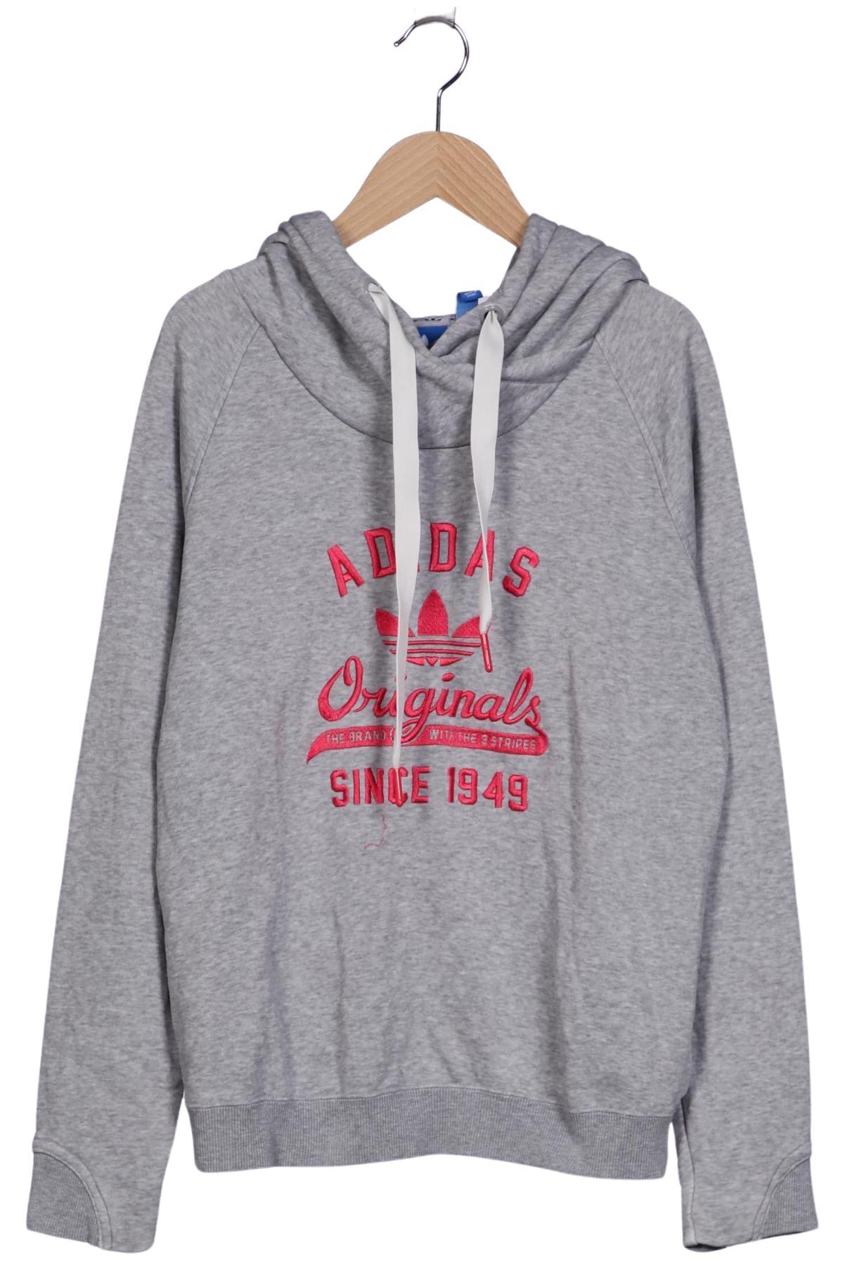 

adidas Originals Damen Kapuzenpullover, grau, Gr. 38