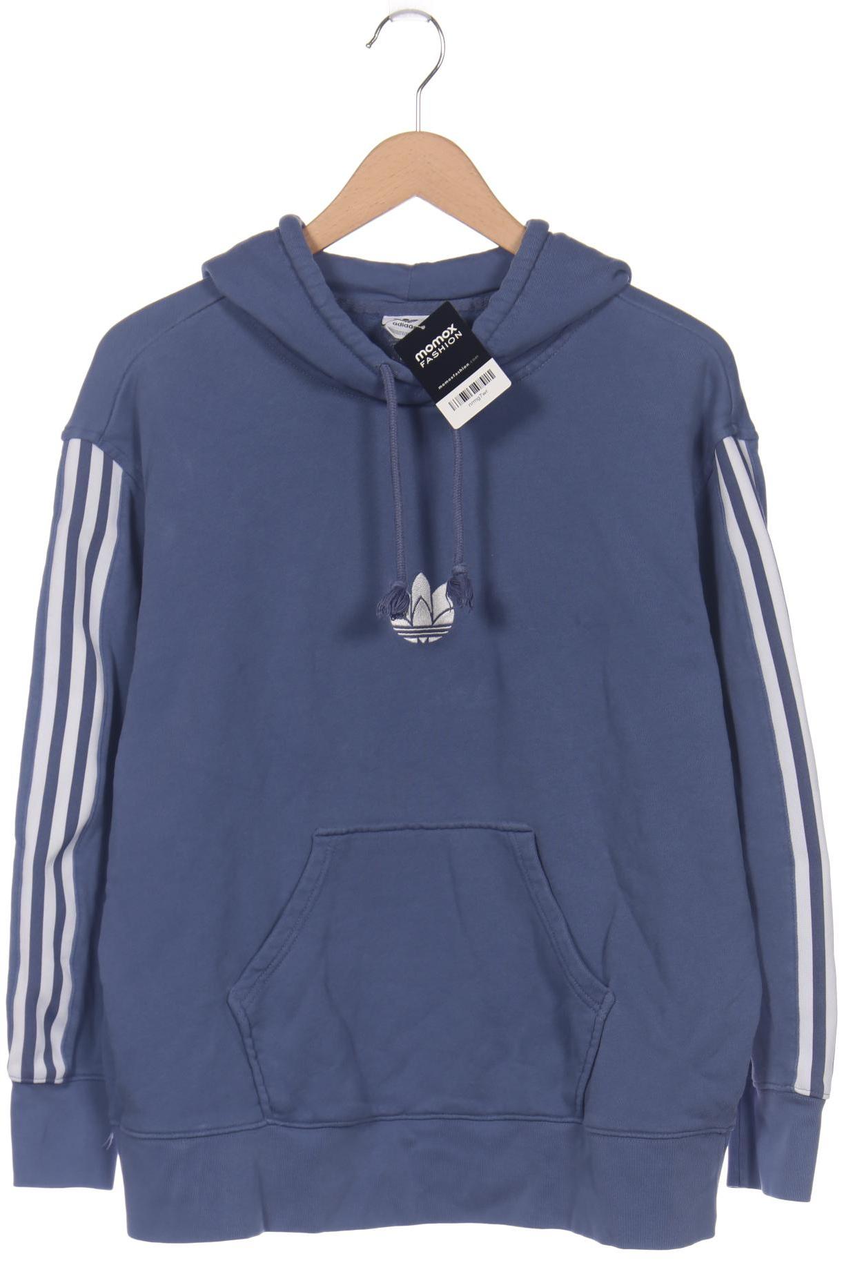 

adidas Originals Damen Kapuzenpullover, blau, Gr. 34