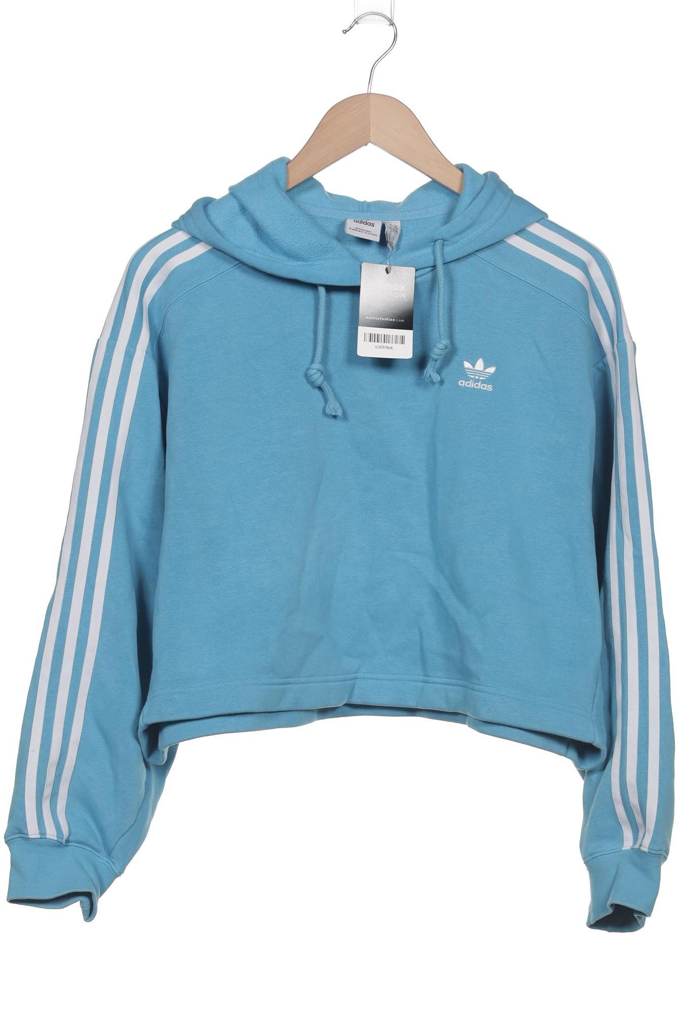 

adidas Originals Damen Kapuzenpullover, blau, Gr. 40