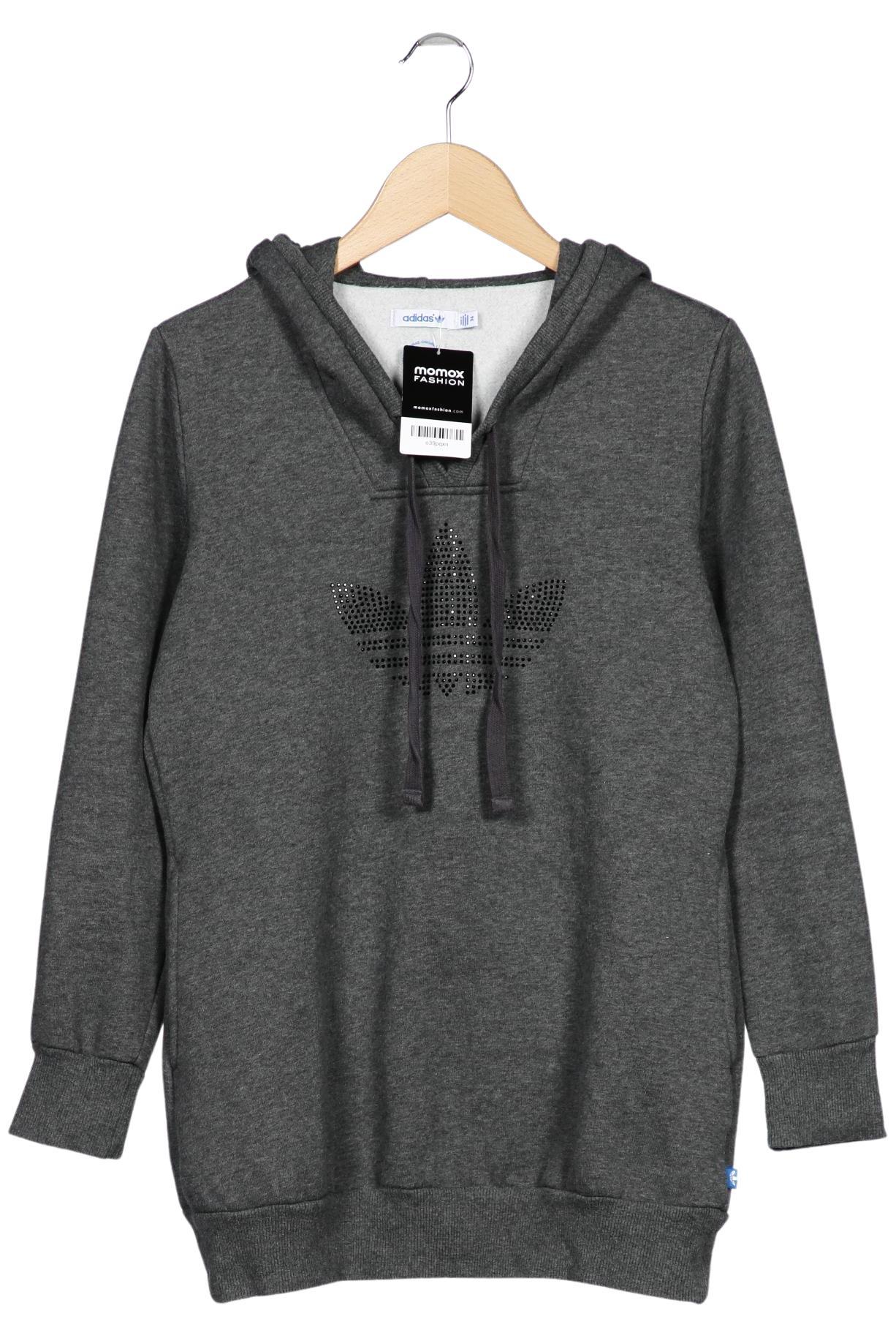 

adidas Originals Damen Kapuzenpullover, grau, Gr. 36
