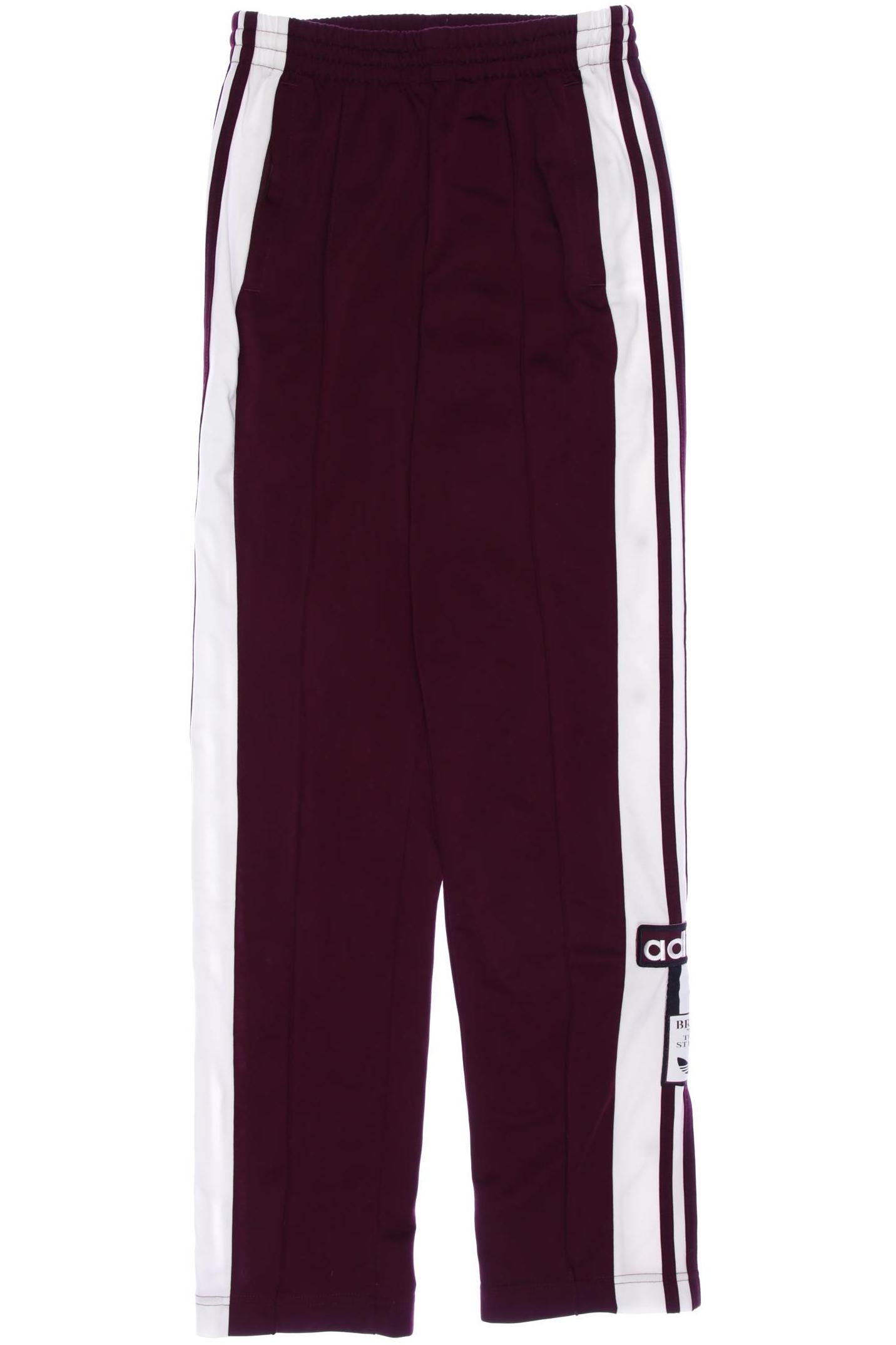 

adidas Originals Damen Stoffhose, bordeaux, Gr. 30