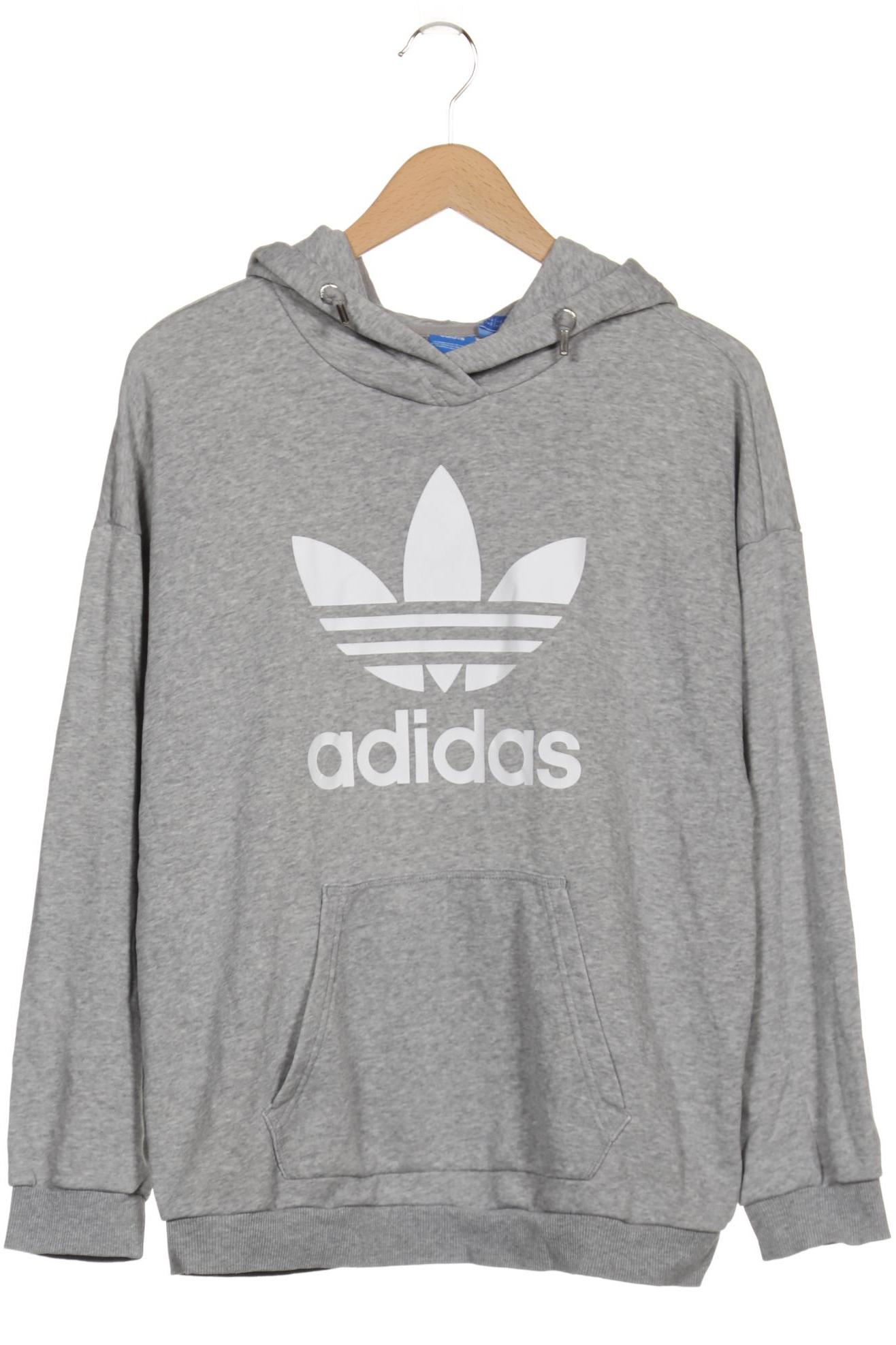 

adidas Originals Damen Kapuzenpullover, grau