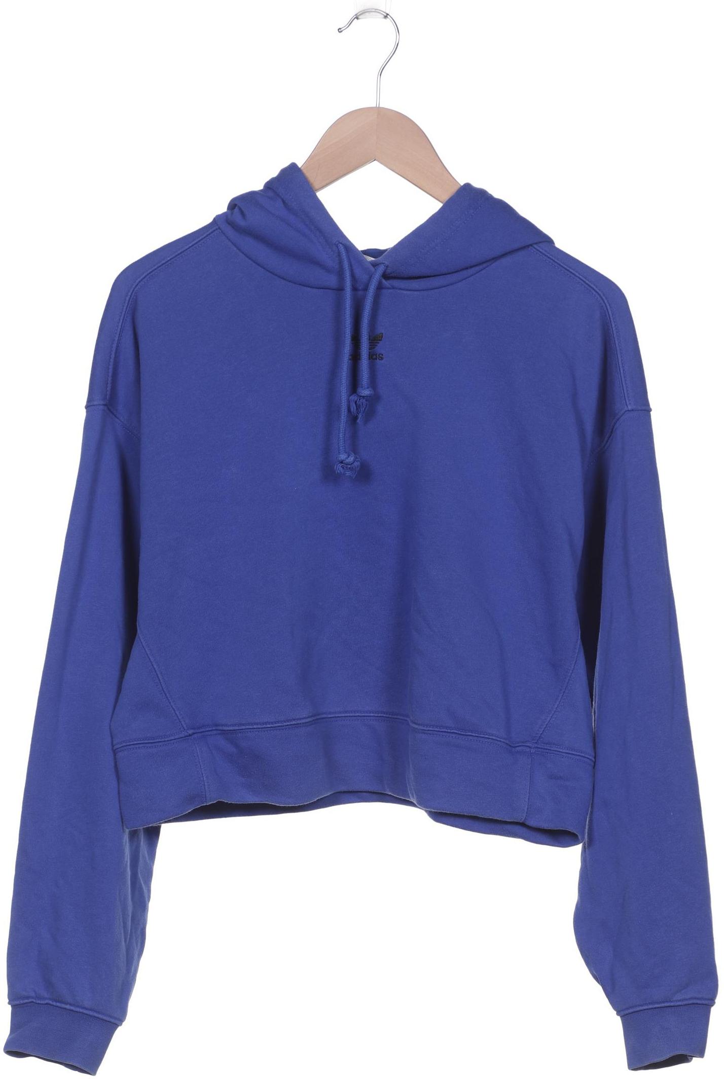 

adidas Originals Damen Kapuzenpullover, blau, Gr. 34