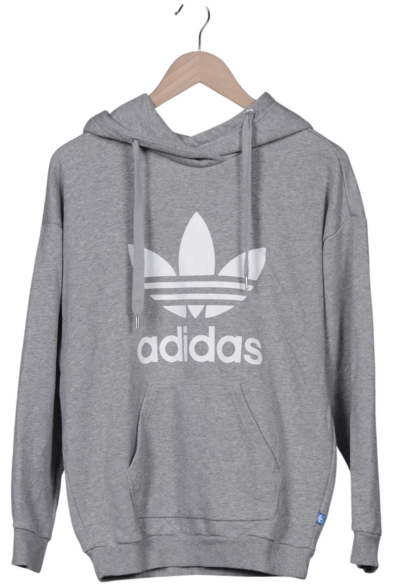 

adidas Originals Damen Kapuzenpullover, grau, Gr. 36