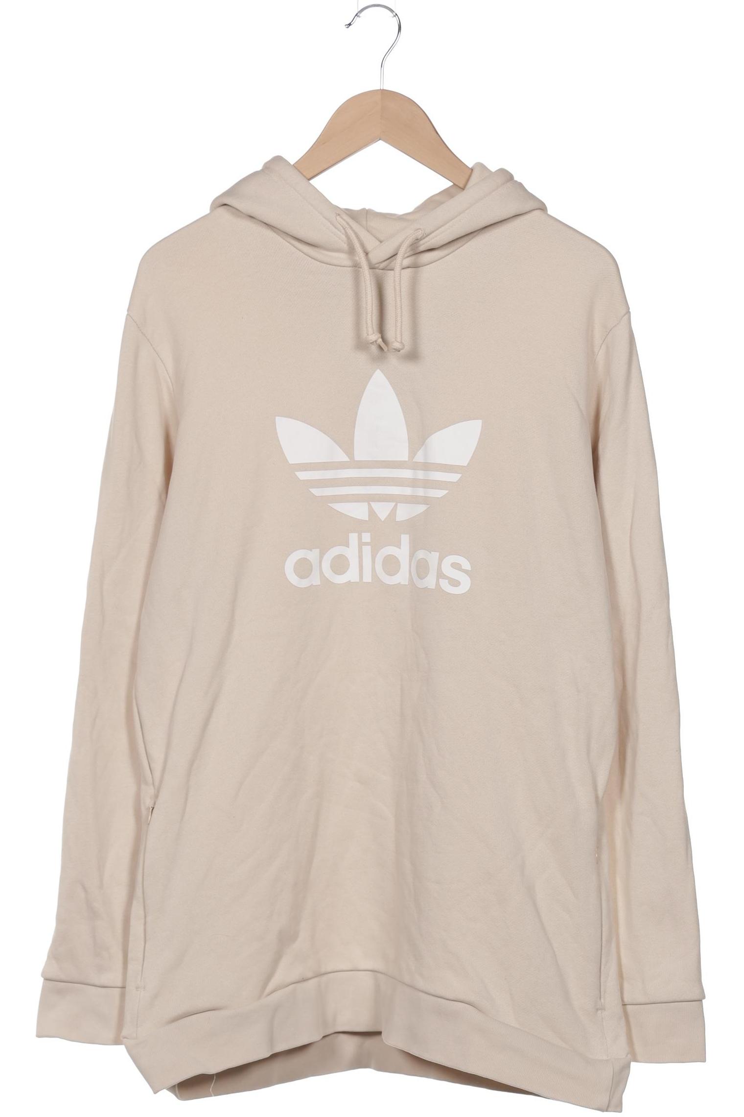 

adidas Originals Damen Kapuzenpullover, beige, Gr. 42
