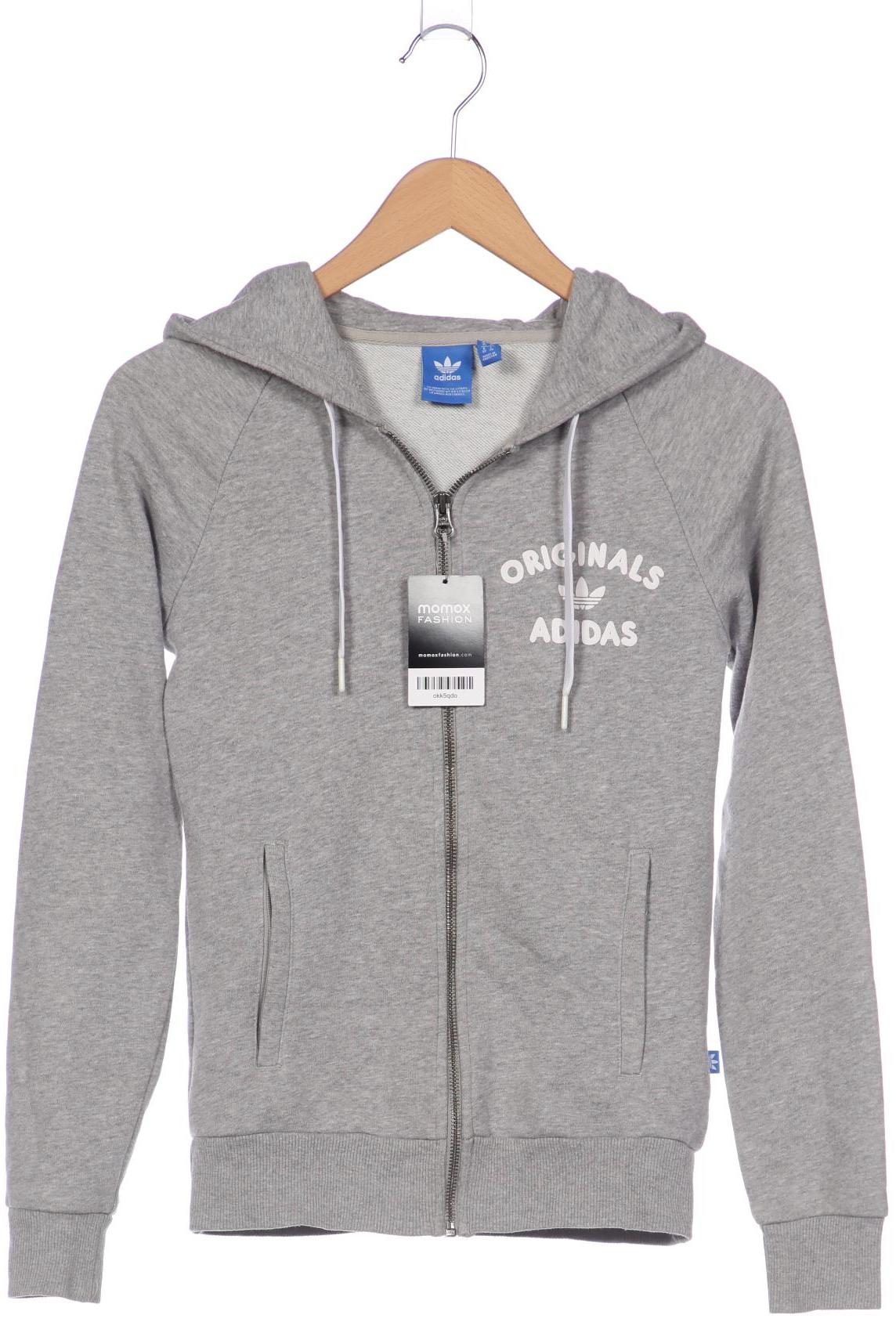 

adidas Originals Damen Kapuzenpullover, grau, Gr. 32