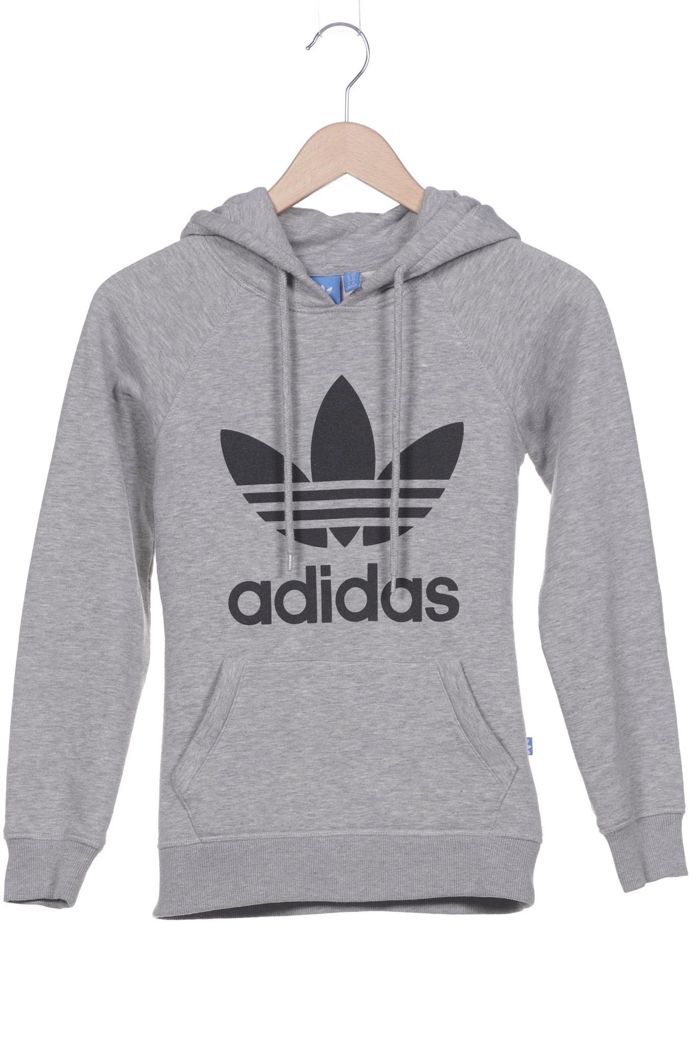 

adidas Originals Damen Kapuzenpullover, grau, Gr. 32