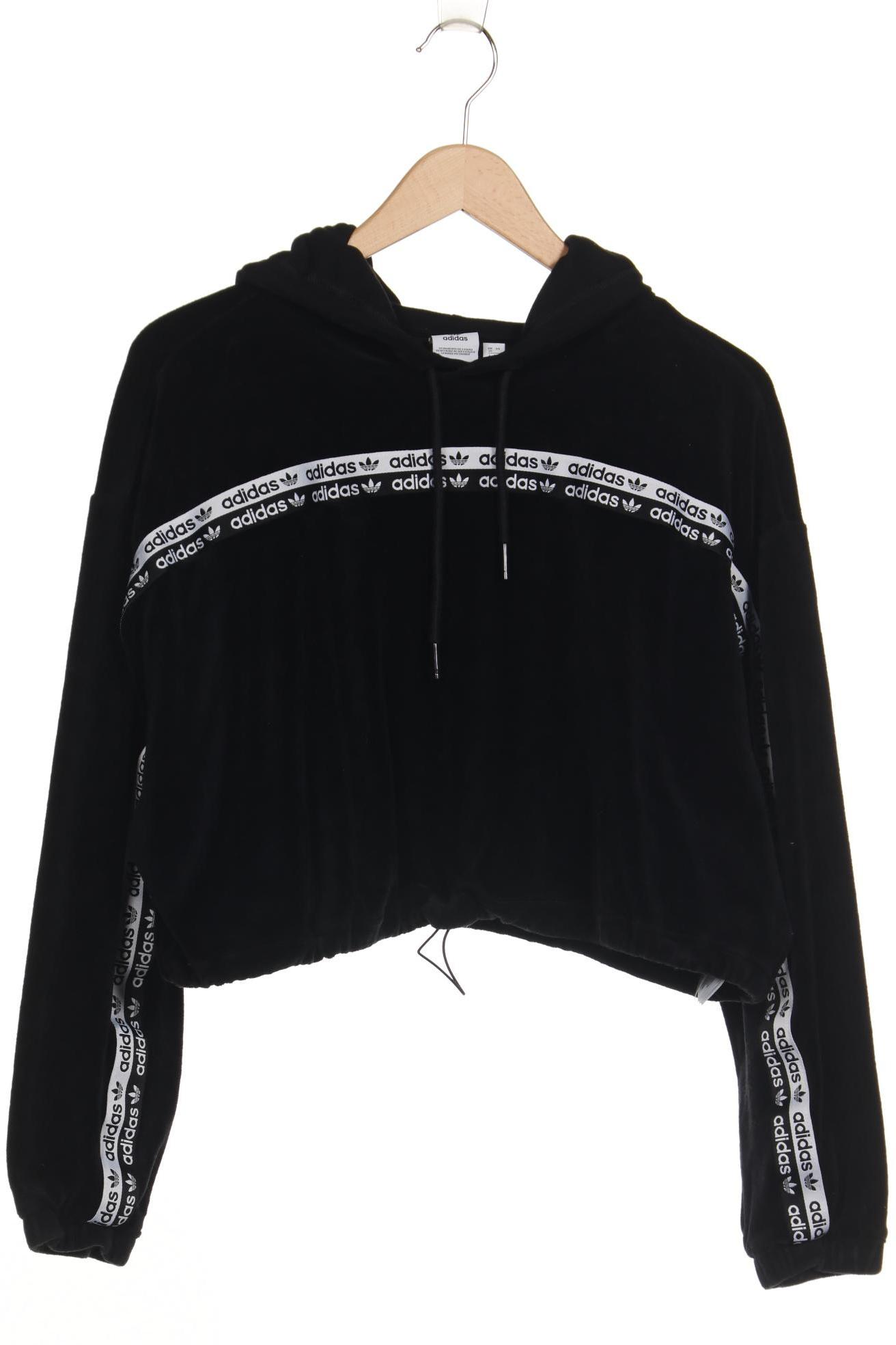 

adidas Originals Damen Kapuzenpullover, schwarz, Gr. 46