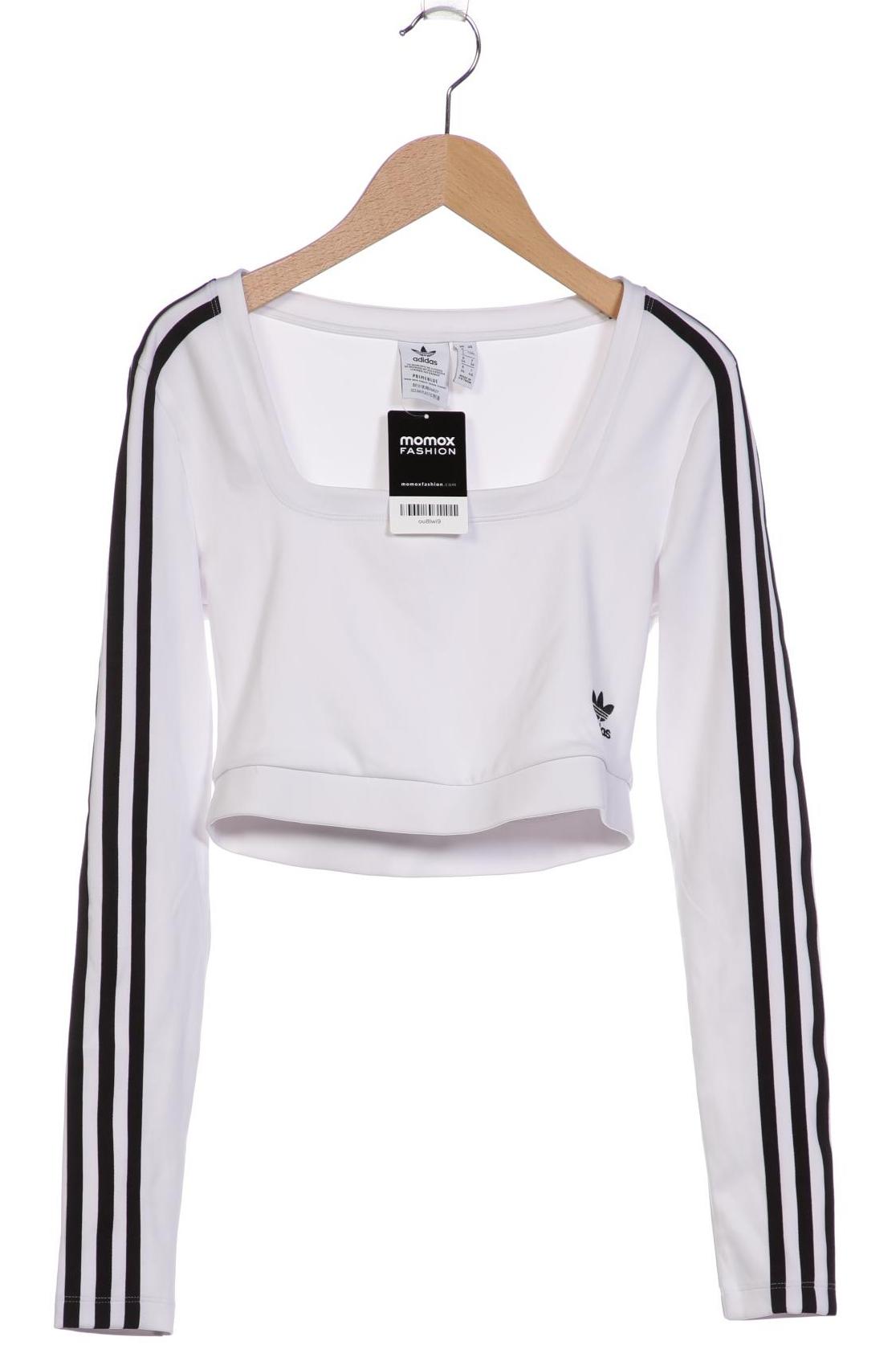 

adidas Originals Damen Langarmshirt, weiß, Gr. 34