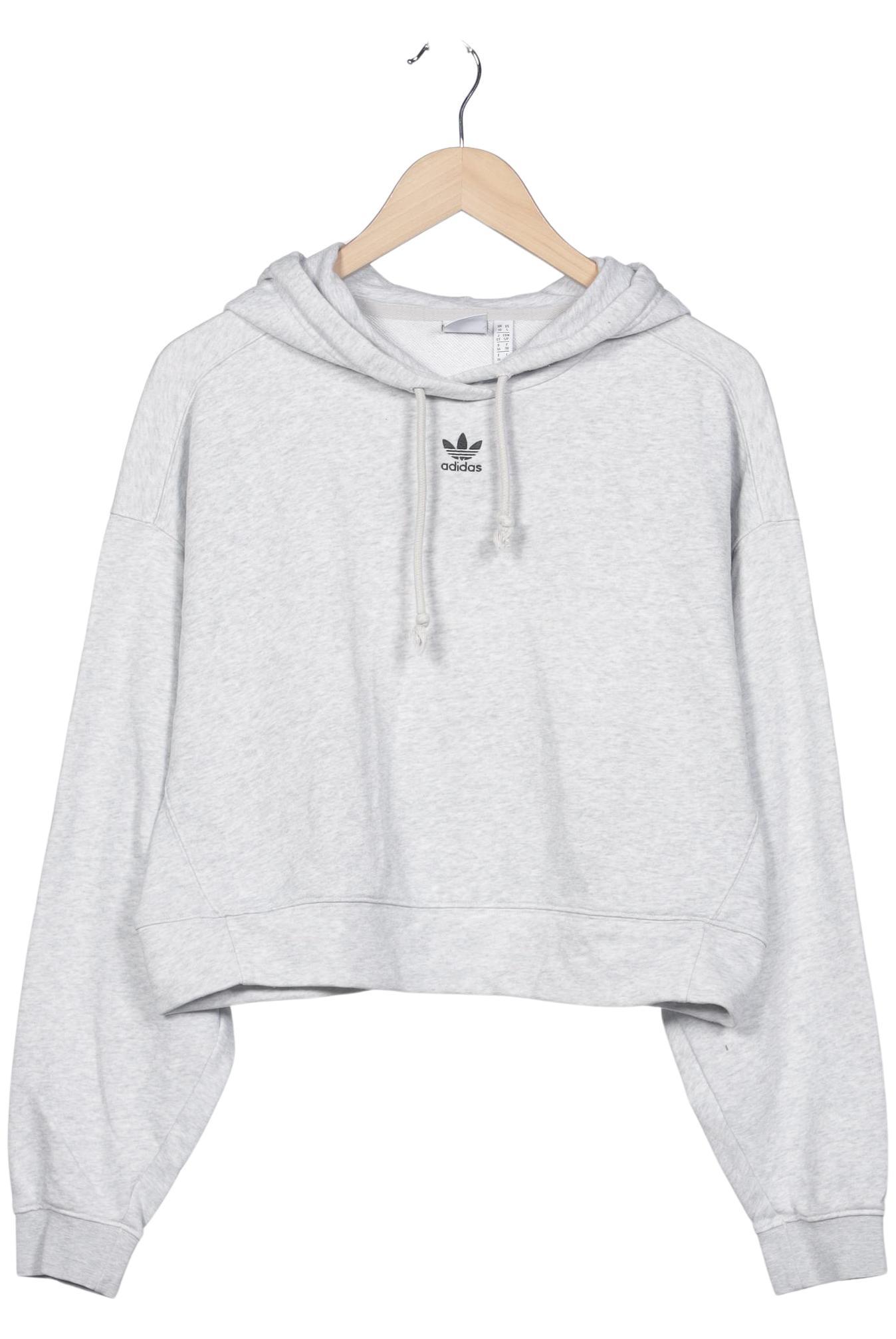 

adidas Originals Damen Kapuzenpullover, grau, Gr. 36