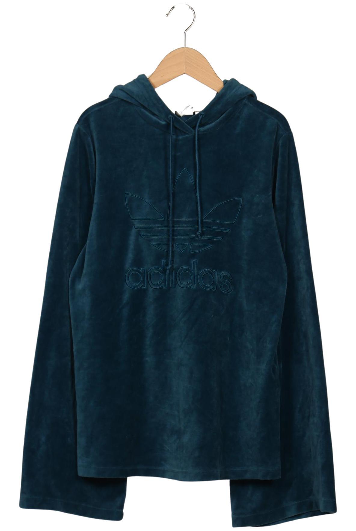 

adidas Originals Damen Kapuzenpullover, türkis, Gr. 36