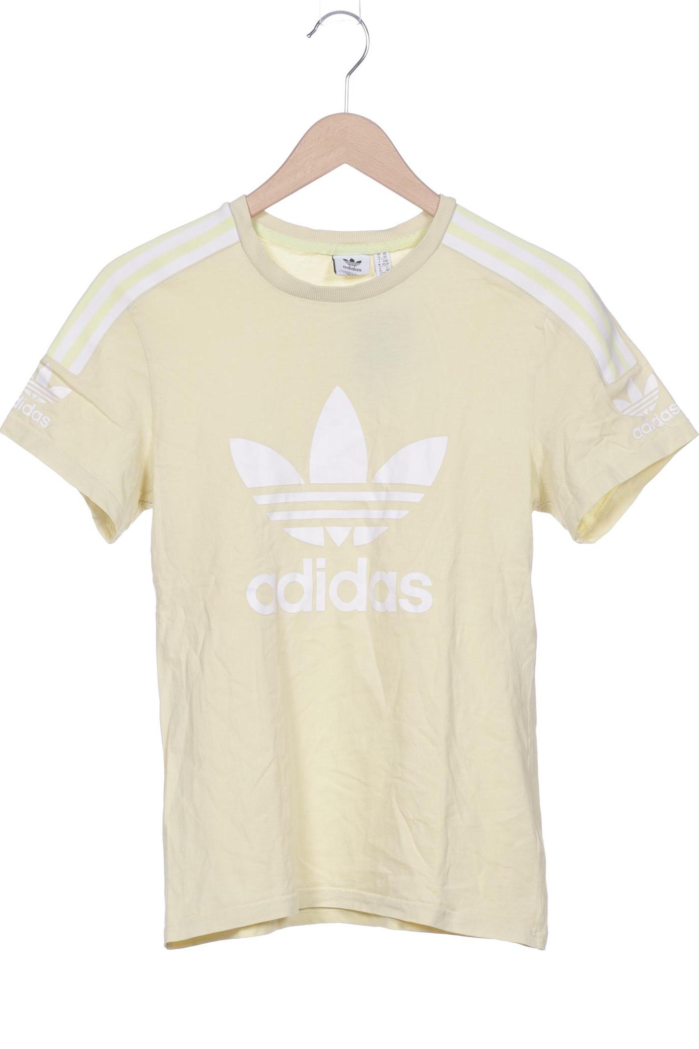 

adidas Originals Damen T-Shirt, gelb, Gr. 32