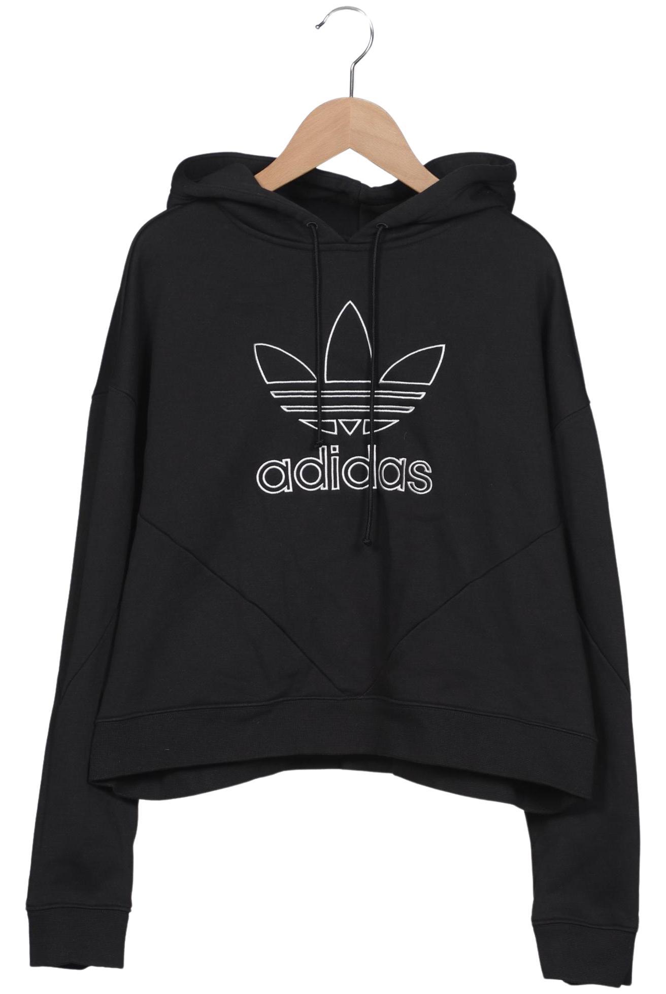 

adidas Originals Damen Kapuzenpullover, schwarz, Gr. 42