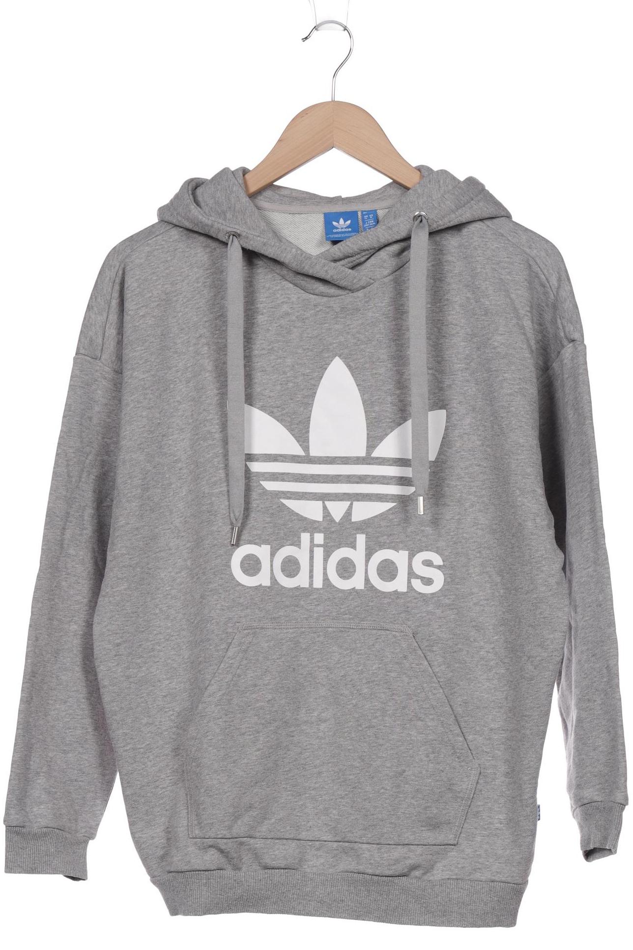 

adidas Originals Damen Kapuzenpullover, grau, Gr. 40