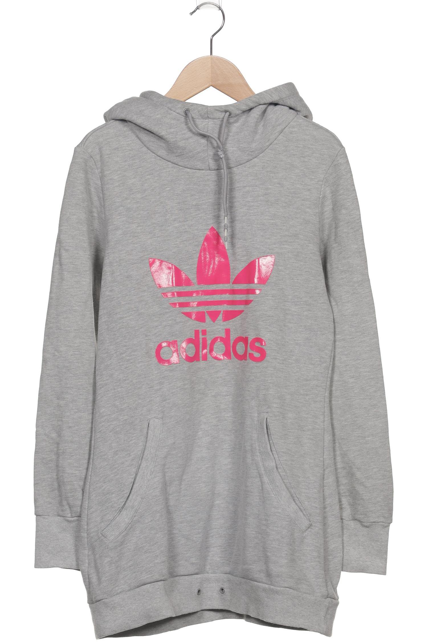 

adidas Originals Damen Kapuzenpullover, grau, Gr. 36