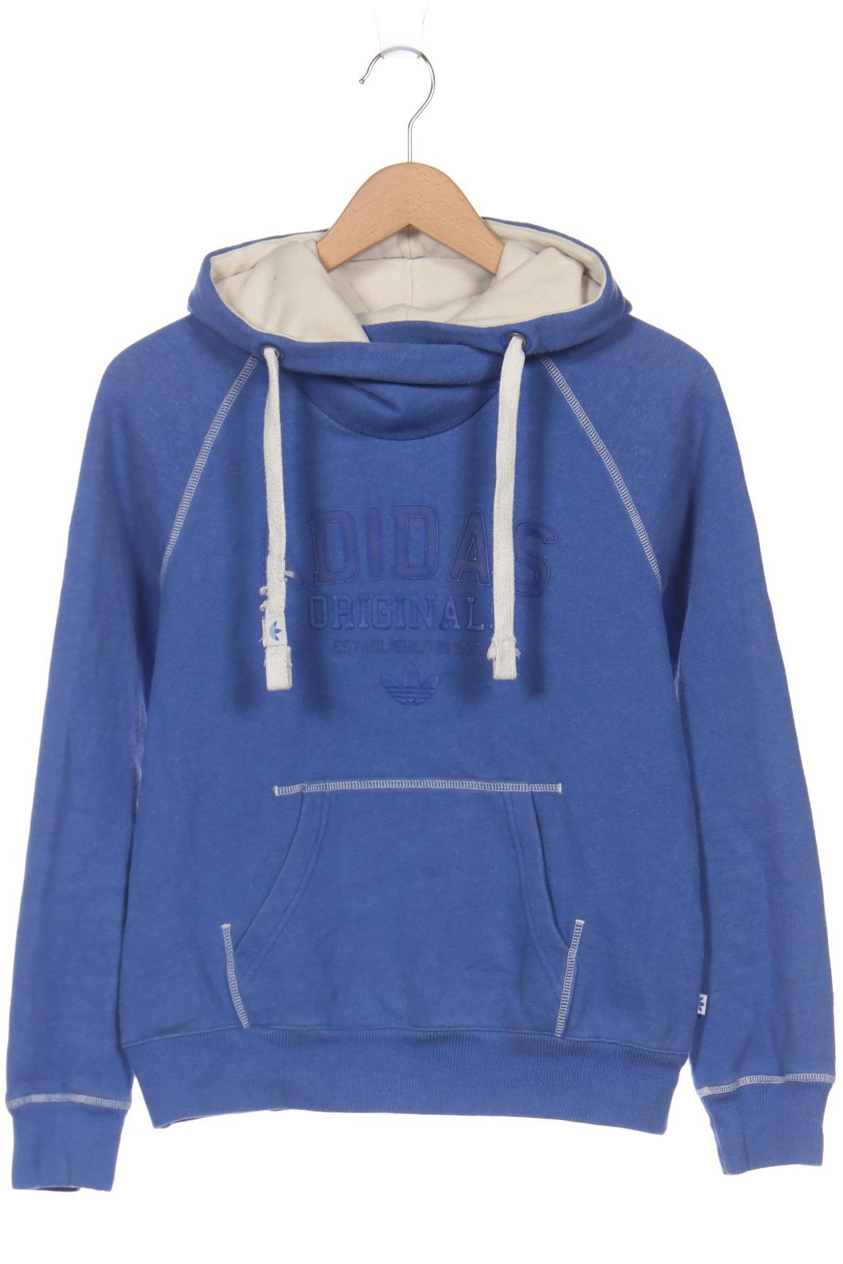 

adidas Originals Damen Kapuzenpullover, blau, Gr. 36