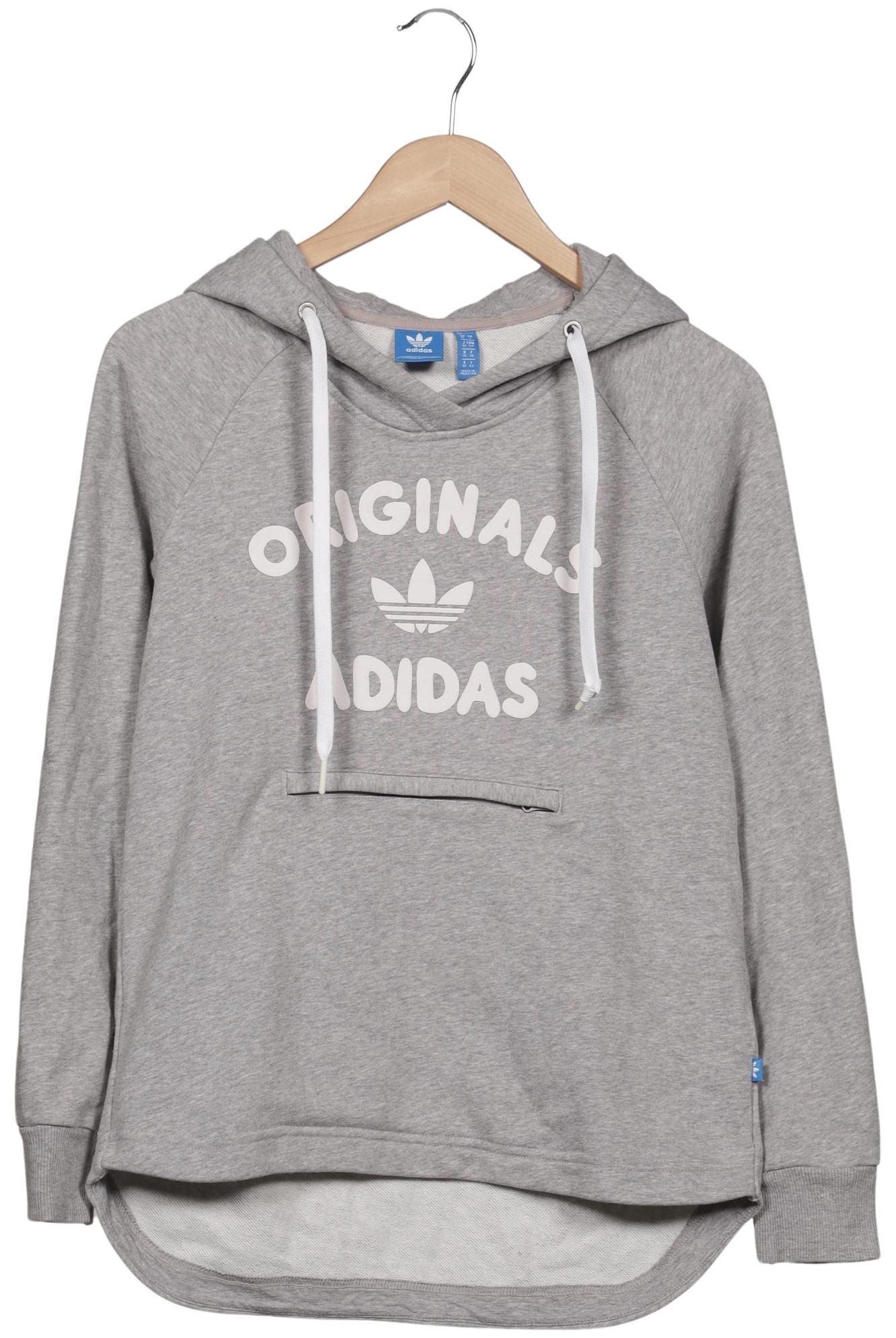 

adidas Originals Damen Kapuzenpullover, grau, Gr. 36