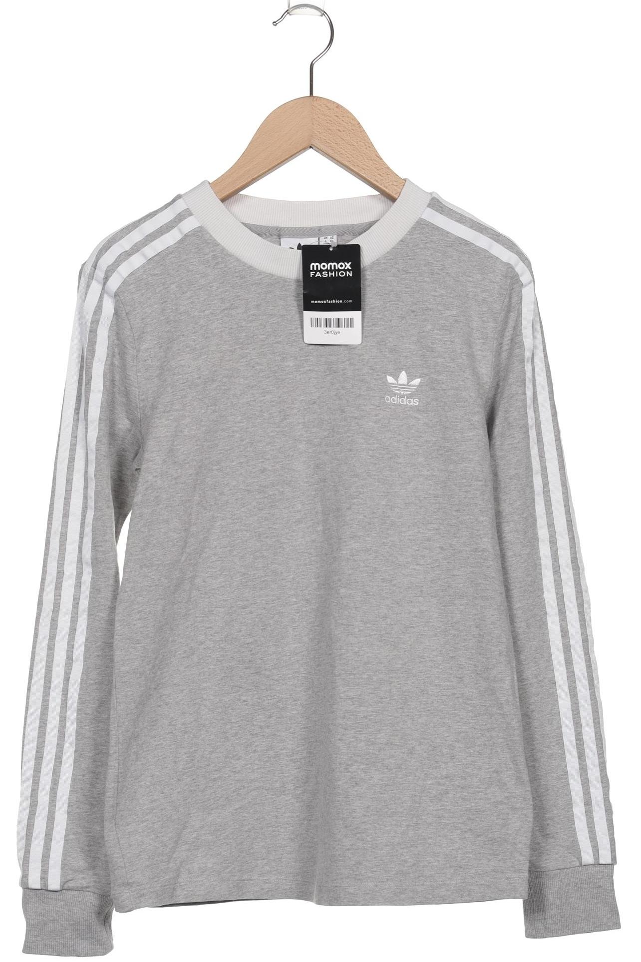 

adidas Originals Damen Langarmshirt, grau, Gr. 32